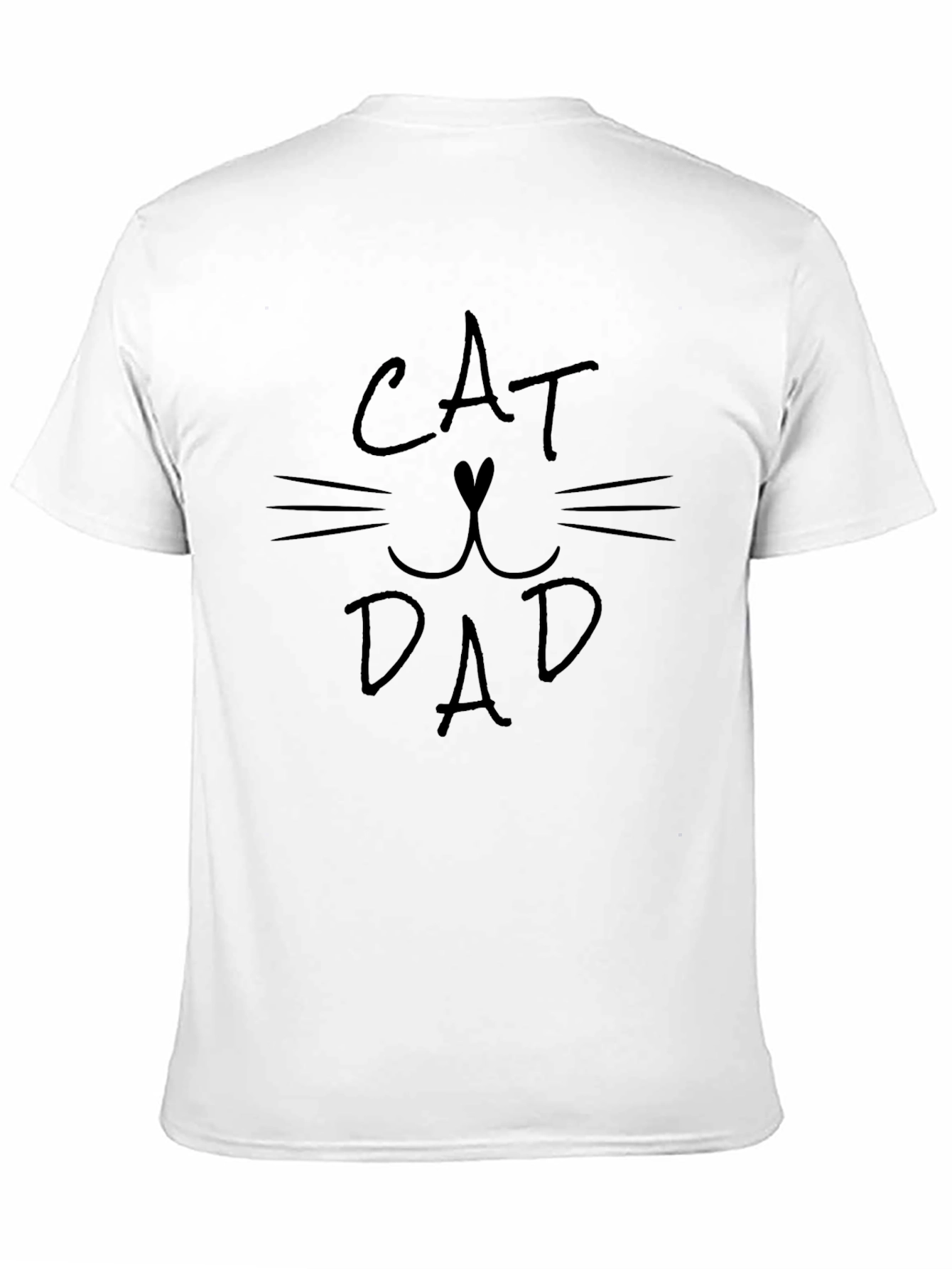 Cat Dad T-Shirt - Mens Graphic Tee