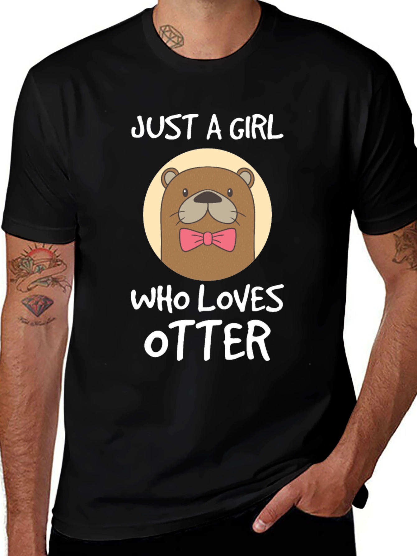 Just A Girl Who Loves Otters T-Shirt