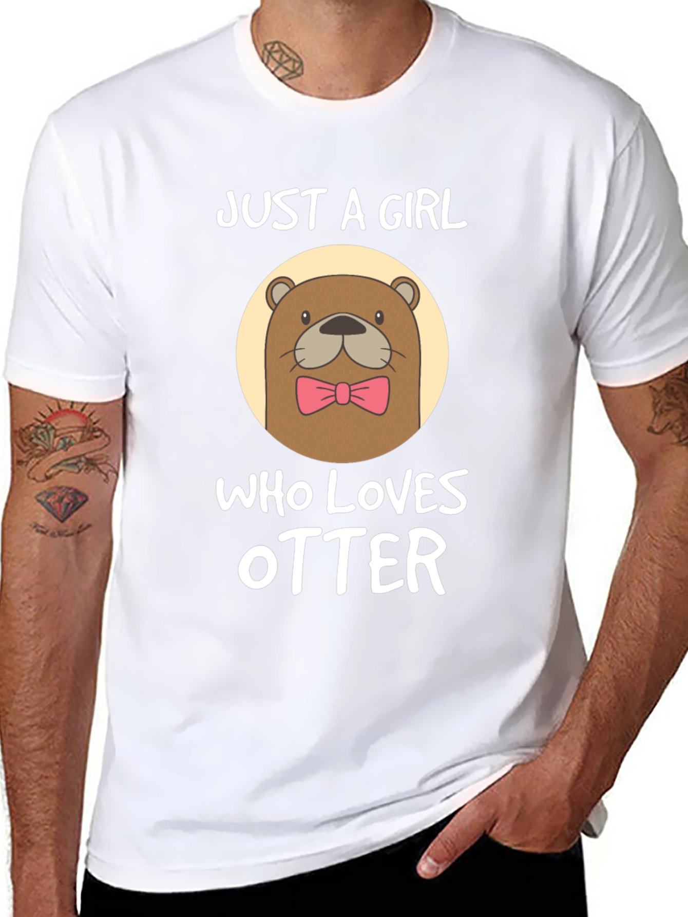 Just A Girl Who Loves Otters T-Shirt