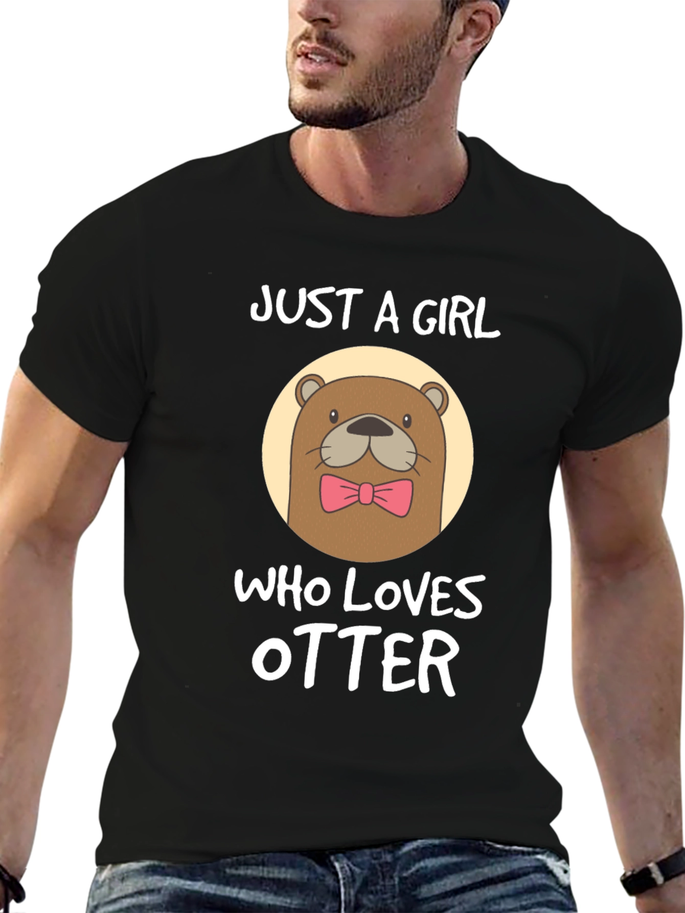 Just A Girl Who Loves Otters T-Shirt