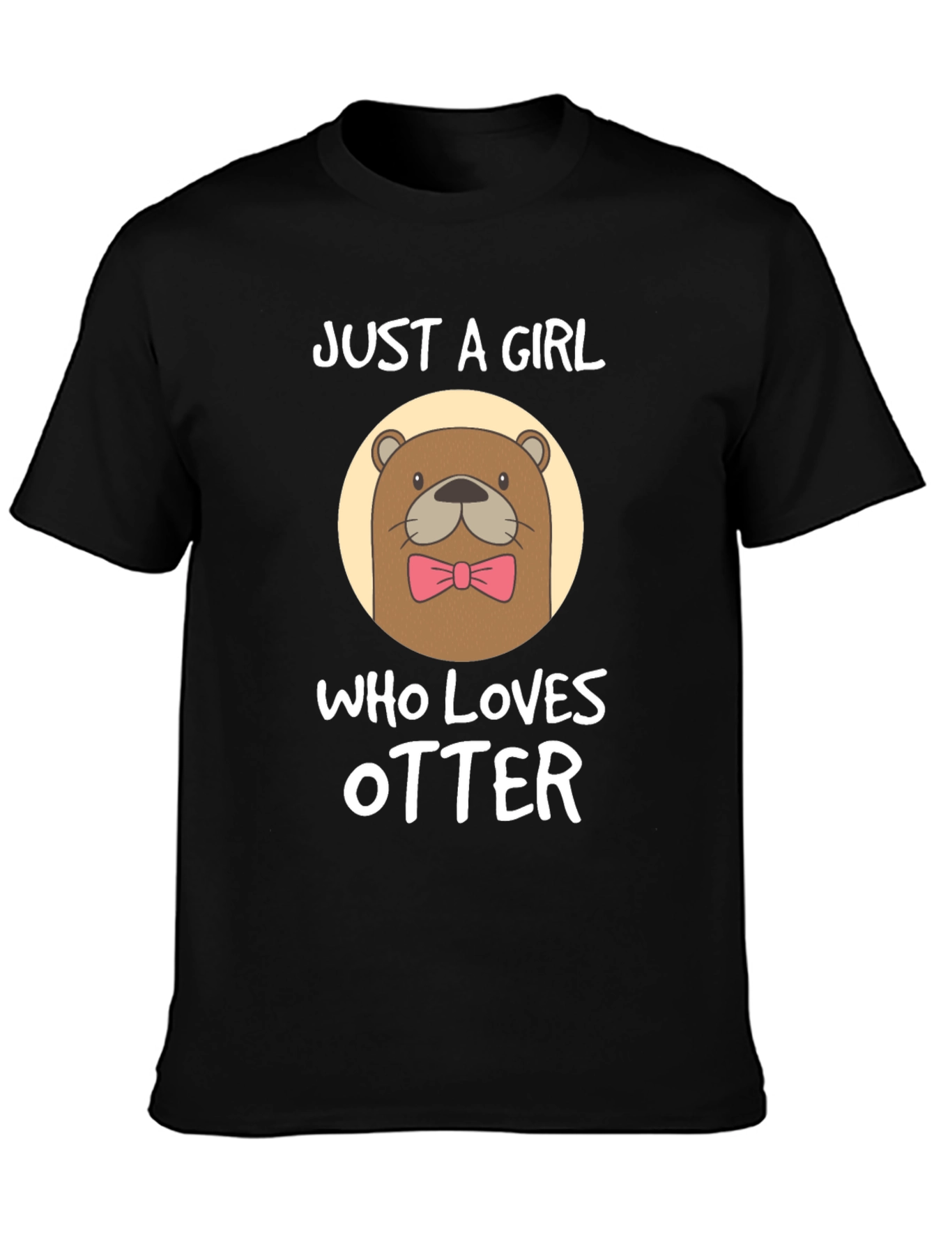Just A Girl Who Loves Otters T-Shirt
