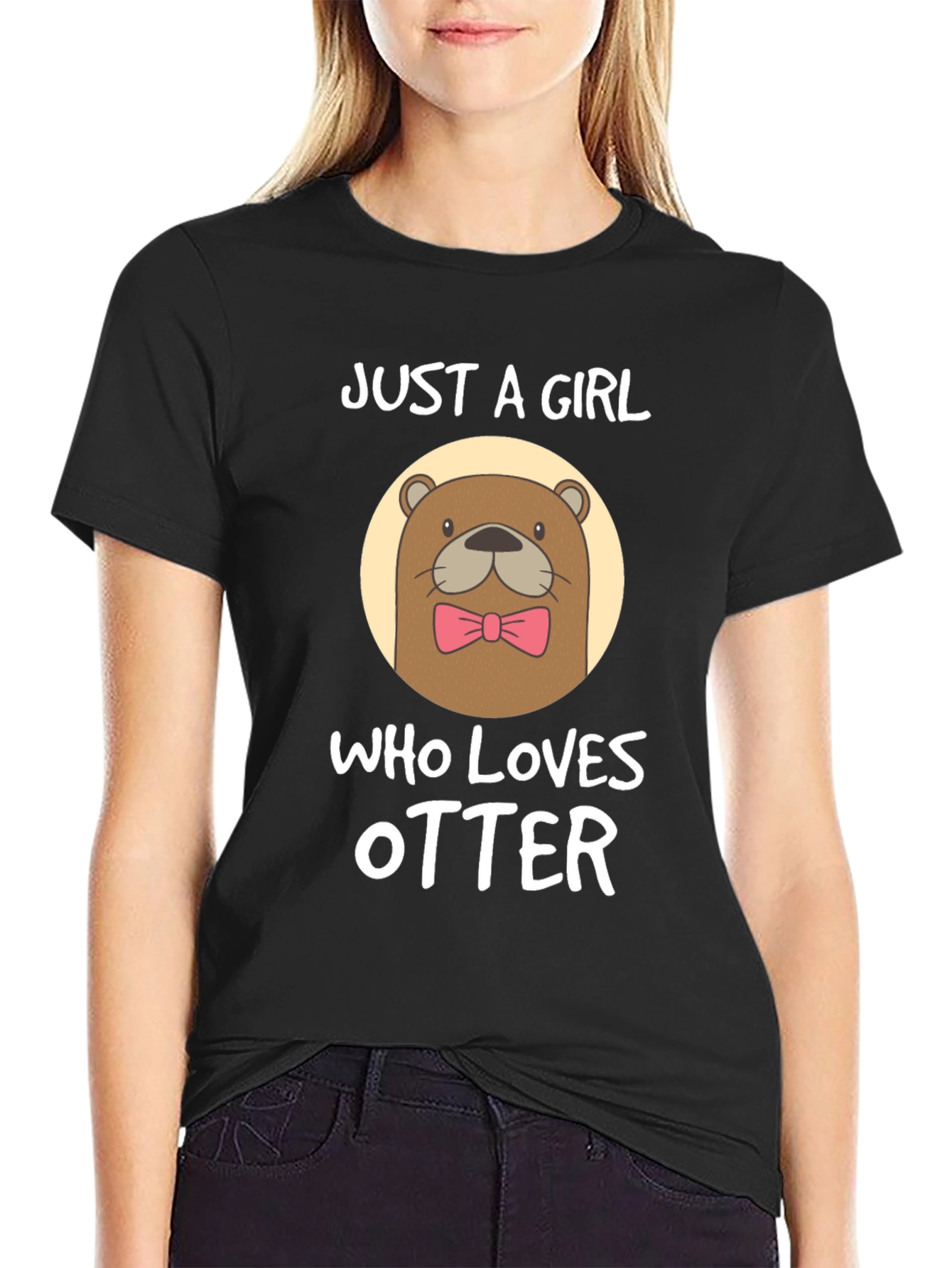 Just A Girl Who Loves Otters T-Shirt