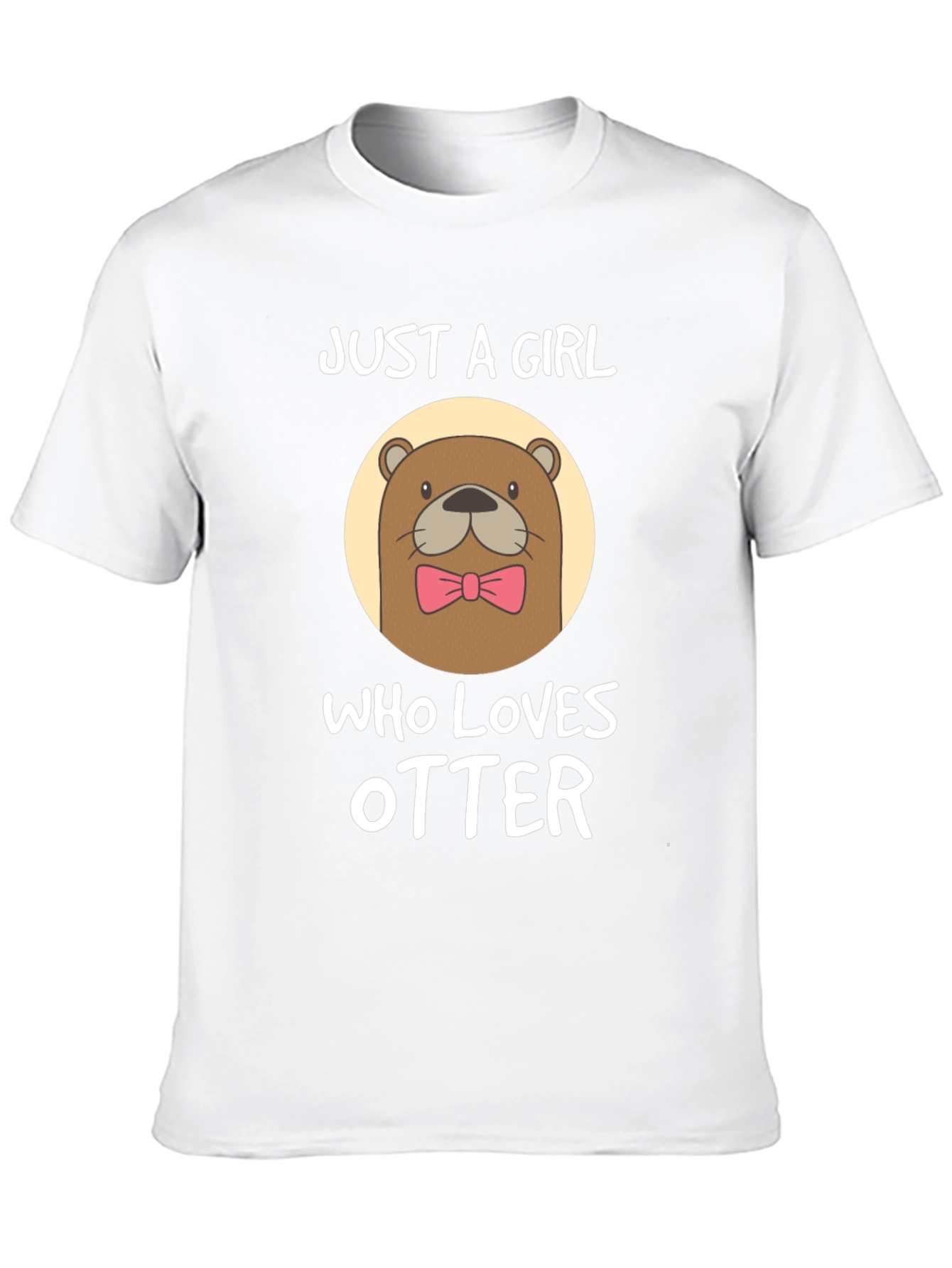 Just A Girl Who Loves Otters T-Shirt
