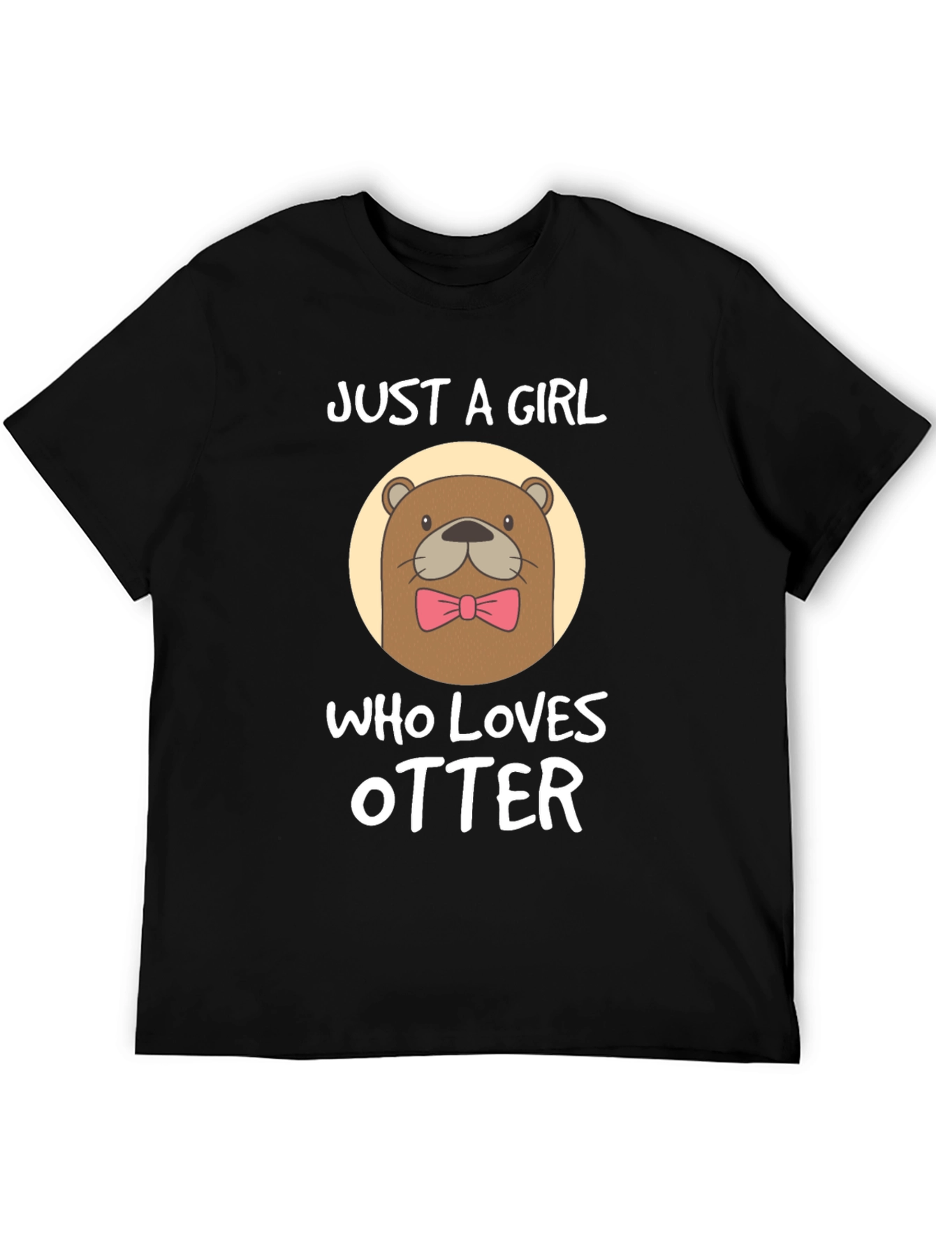 Just A Girl Who Loves Otters T-Shirt