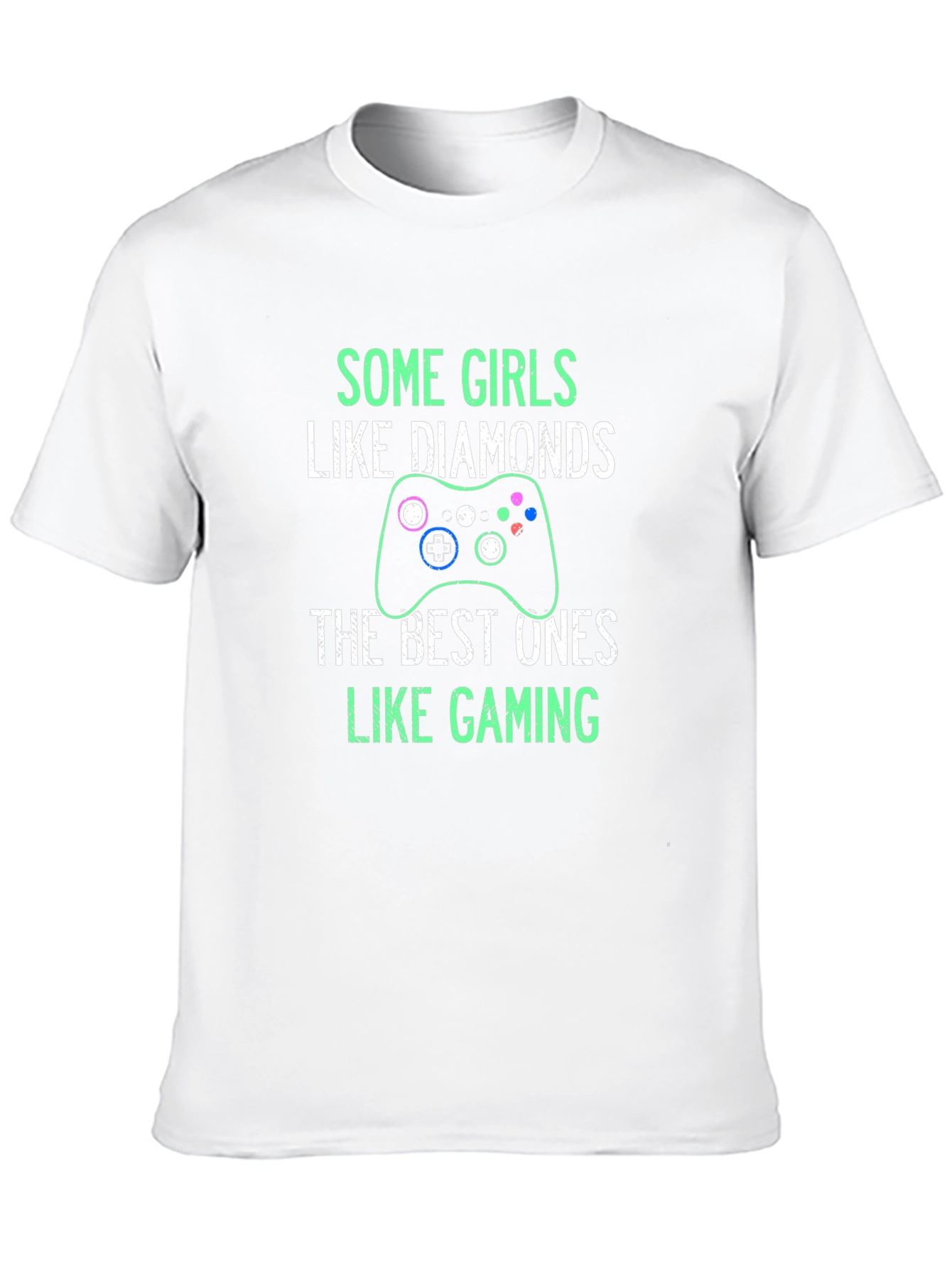 Gamer Girl T-Shirt: Some Girls Like Gaming