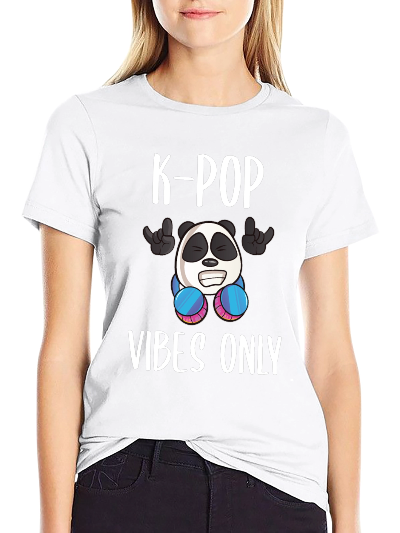 K-Pop Panda Vibes T-Shirt