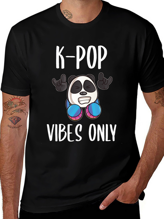 K-Pop Panda Vibes T-Shirt