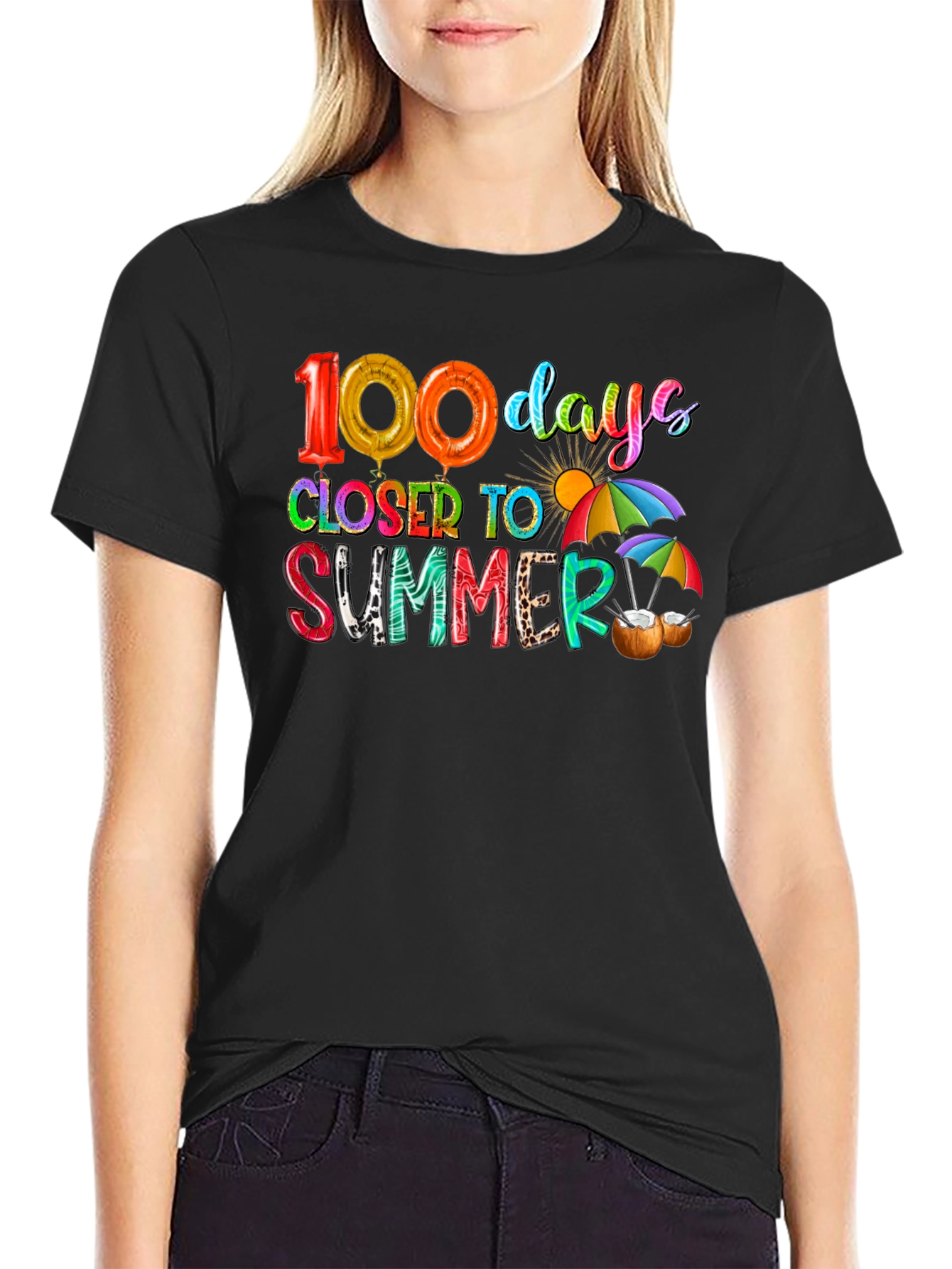 100 Days Closer To Summer Graphic Tee