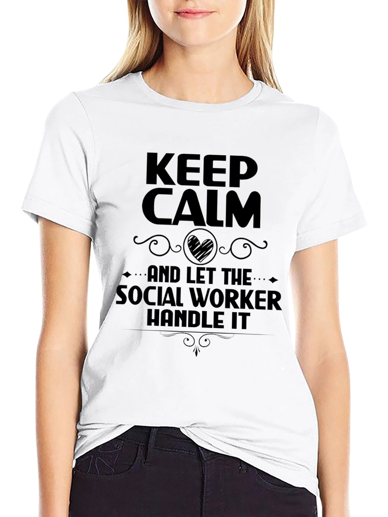Keep Calm Social Worker T-Shirt