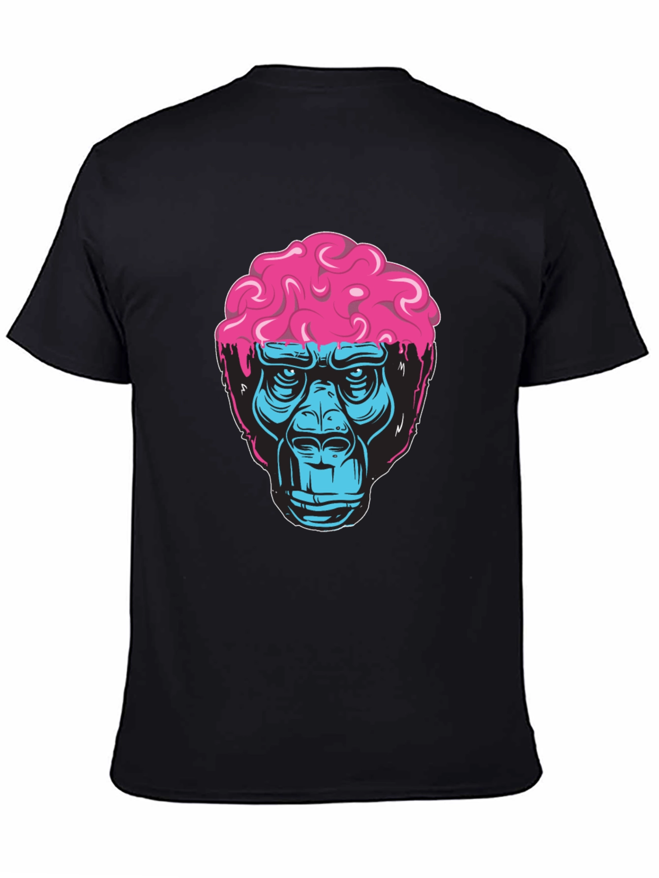 Brainy Gorilla Graphic Tee - Cool Mens T-Shirt