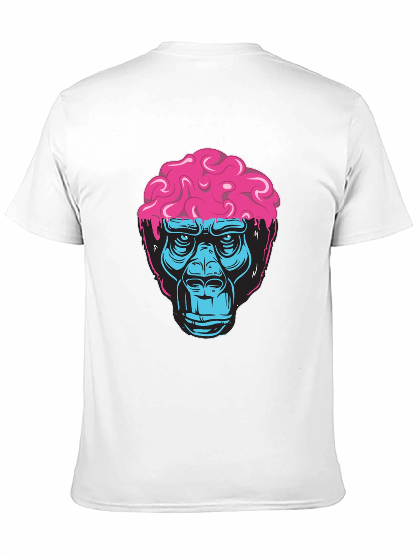 Brainy Gorilla Graphic Tee - Cool Mens T-Shirt