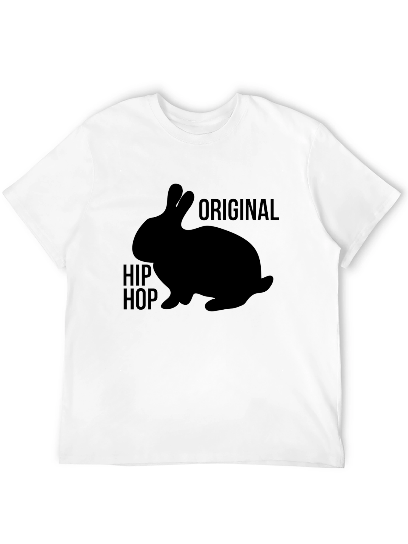 Original Hip Hop Rabbit Graphic T-Shirt