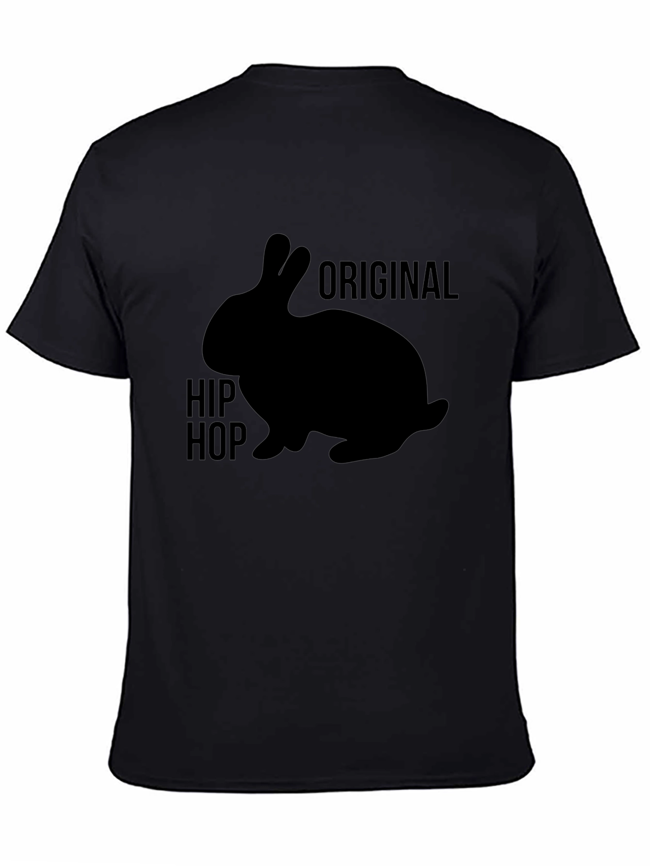 Original Hip Hop Rabbit Graphic T-Shirt