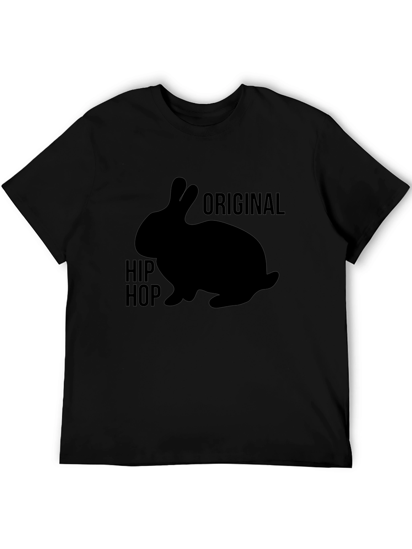 Original Hip Hop Rabbit Graphic T-Shirt