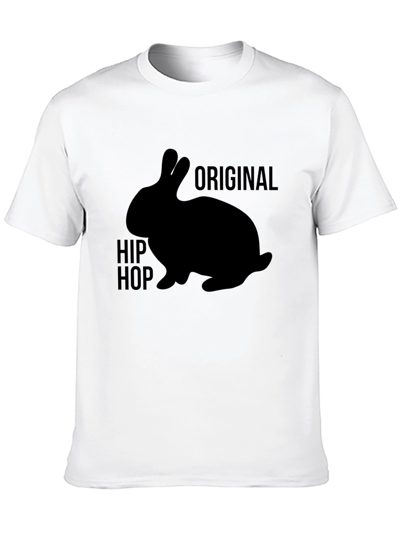 Original Hip Hop Rabbit Graphic T-Shirt