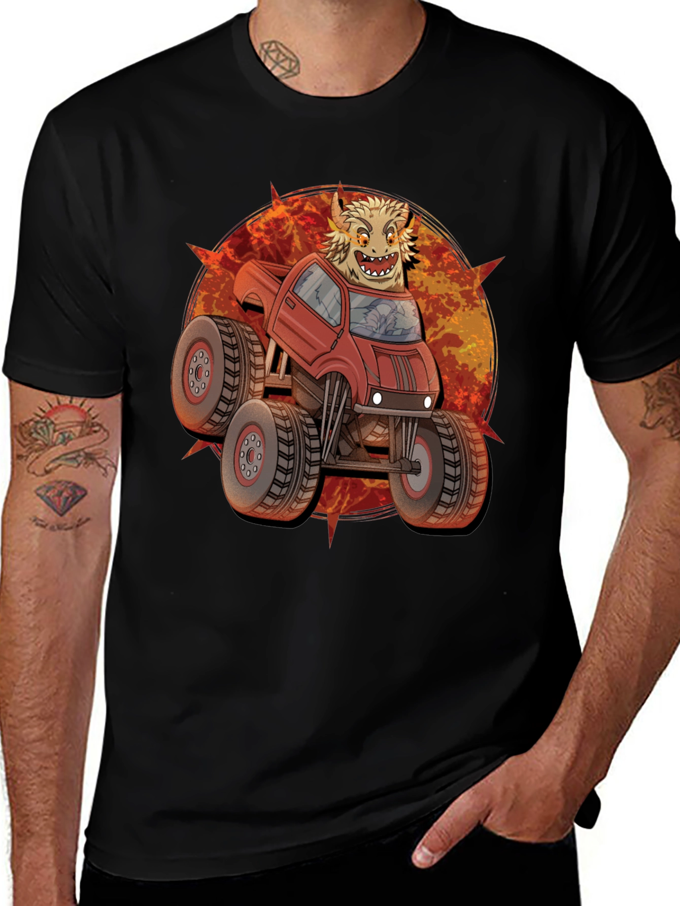 Monster Truck Graphic T-Shirt