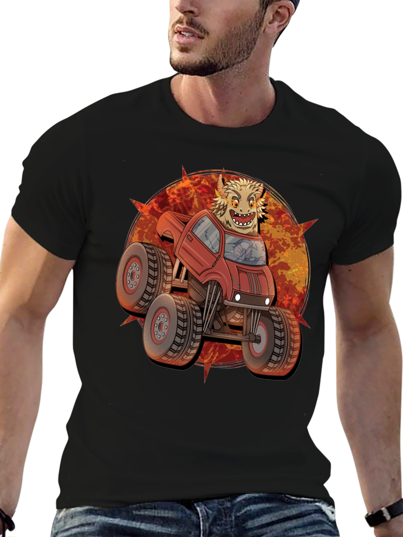 Monster Truck Graphic T-Shirt