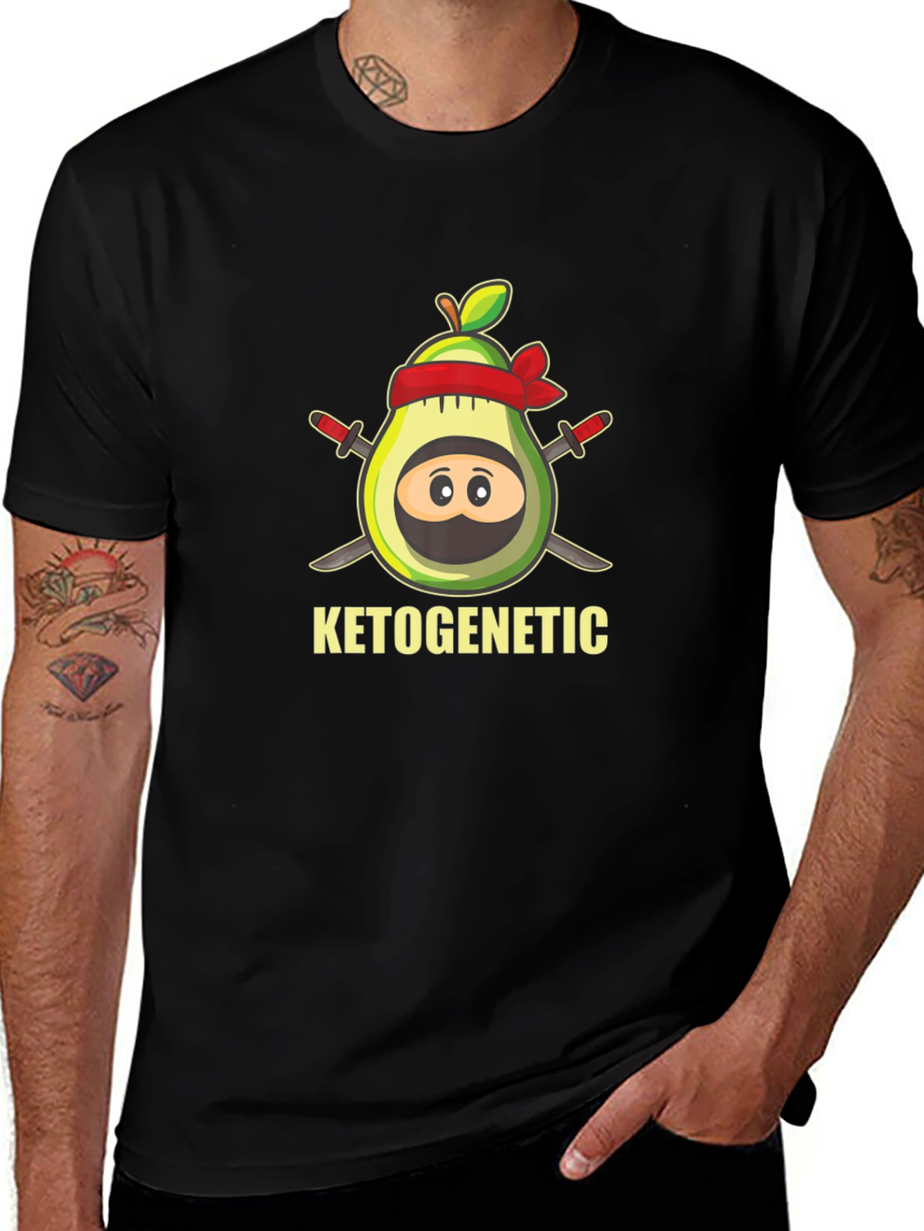 Ketogenic Ninja Avocado T-Shirt