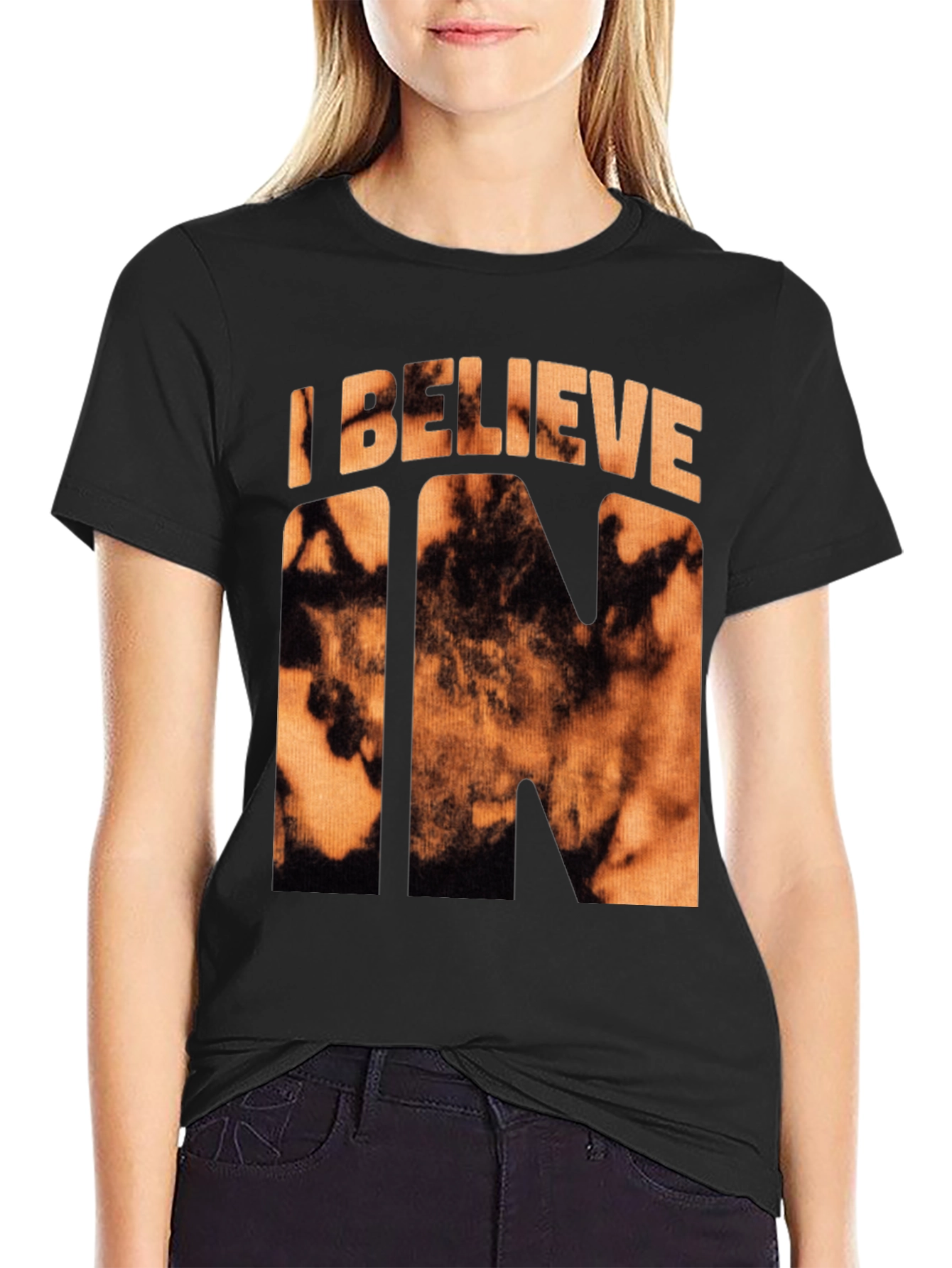 I Believe In... Graphic Tee - Mens Black T-Shirt