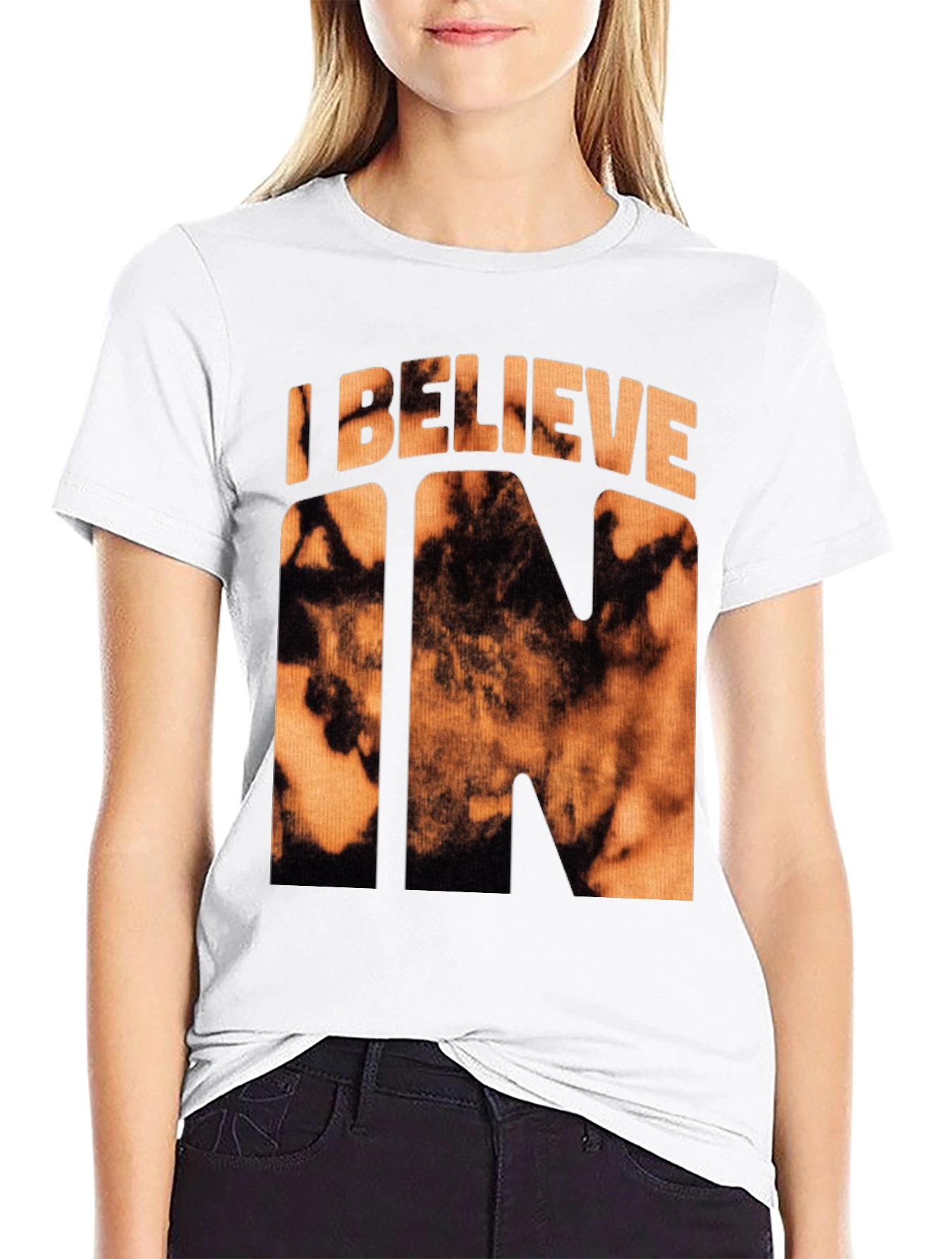 I Believe In... Graphic Tee - Mens Black T-Shirt