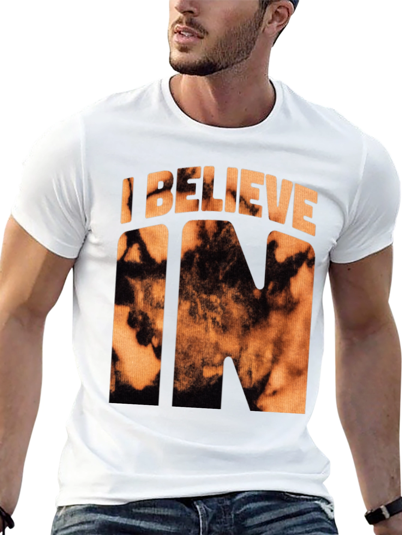 I Believe In... Graphic Tee - Mens Black T-Shirt