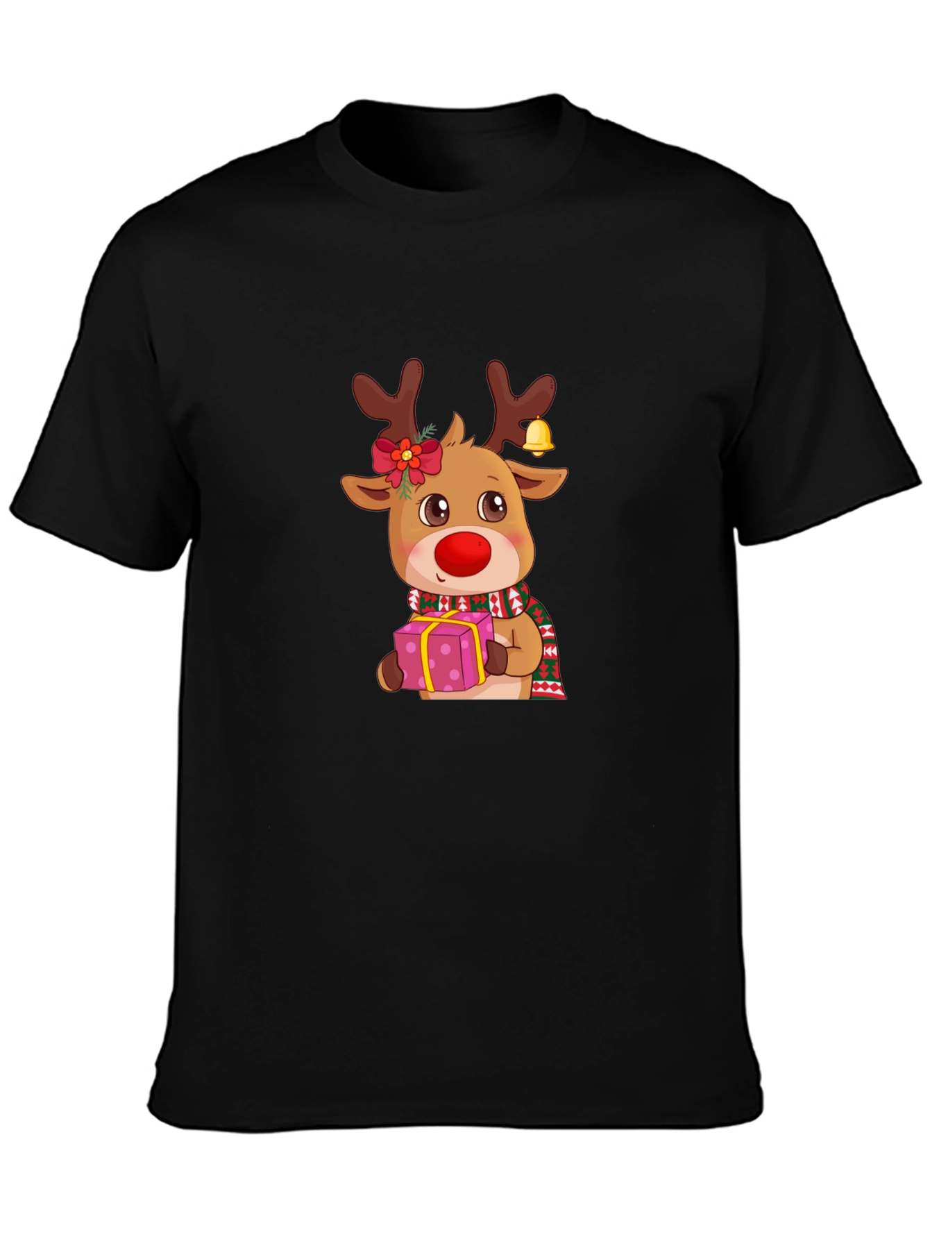 Christmas Reindeer Graphic Tee