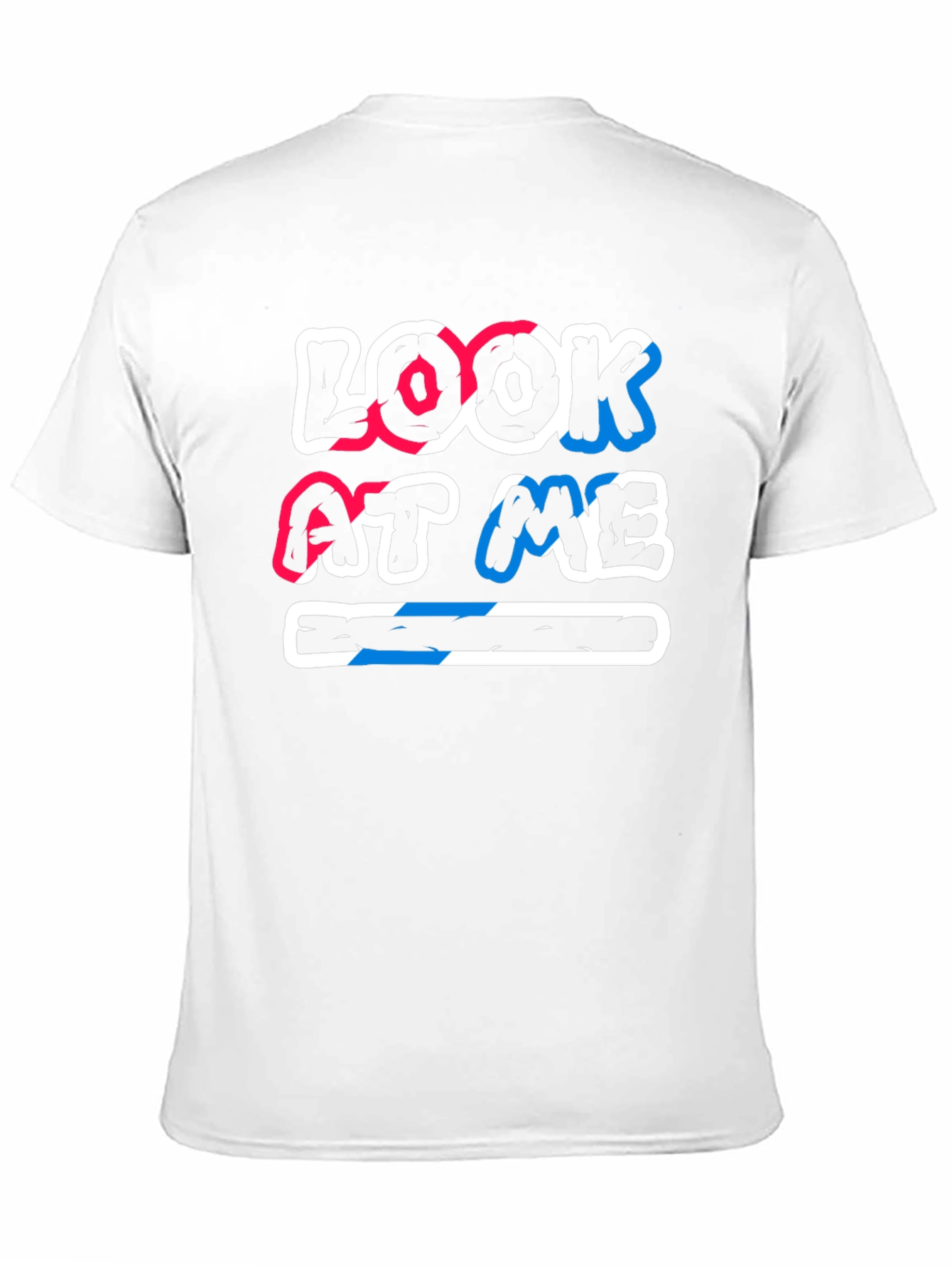 Look At Me Graphic T-Shirt - Casual Cotton Tee