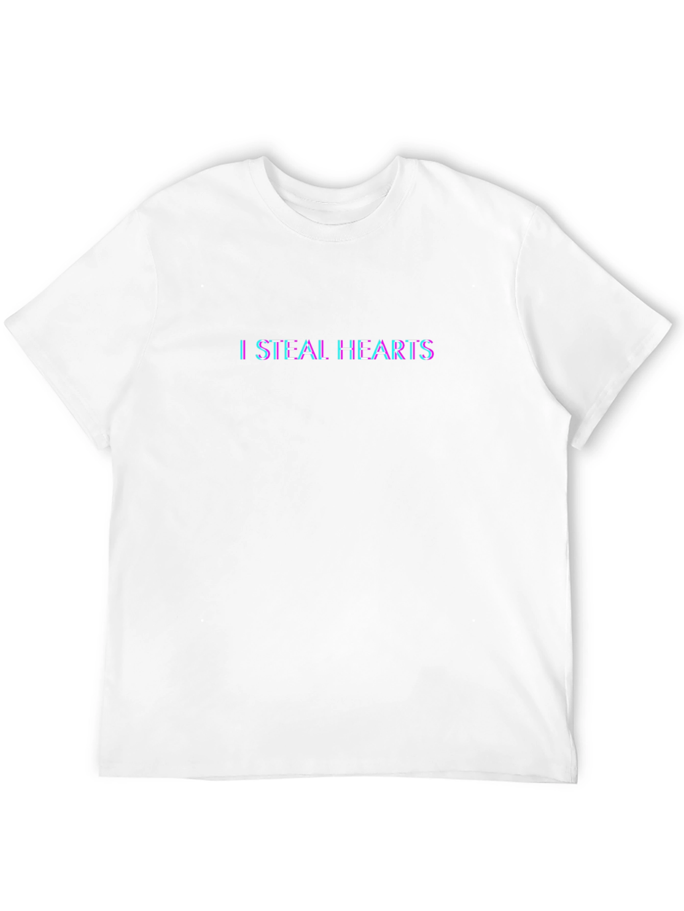 I Steal Hearts Graphic Tee - Black