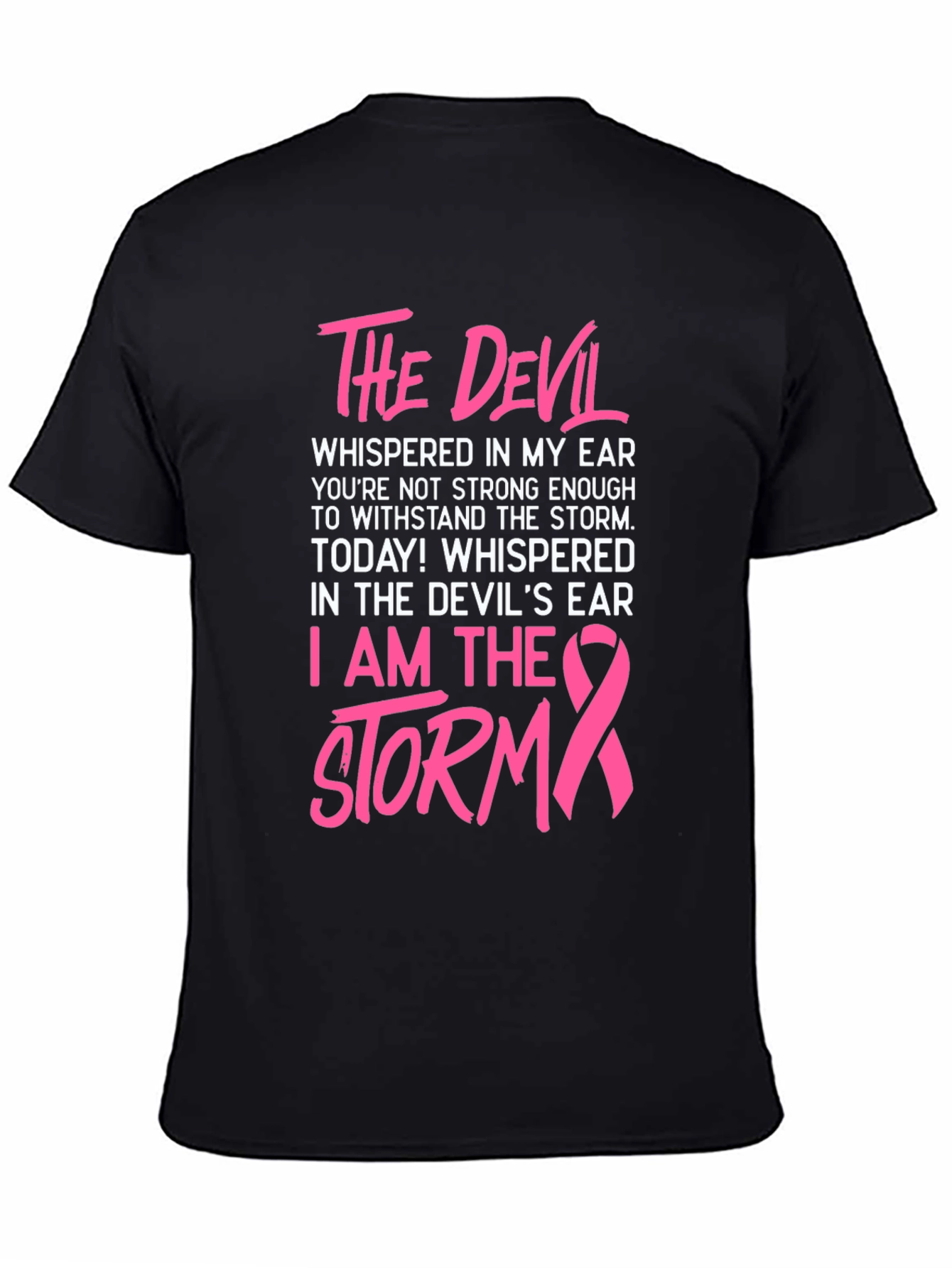 The Devil Whispered Graphic T-Shirt