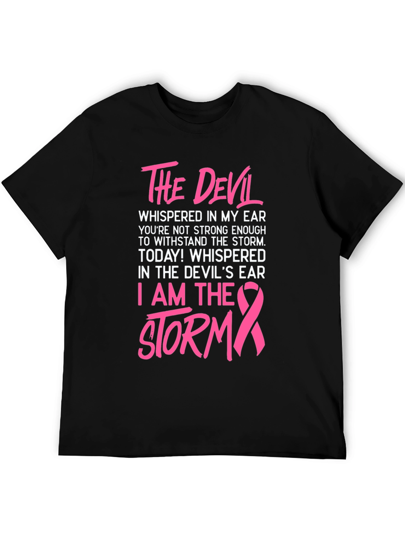 The Devil Whispered Graphic T-Shirt