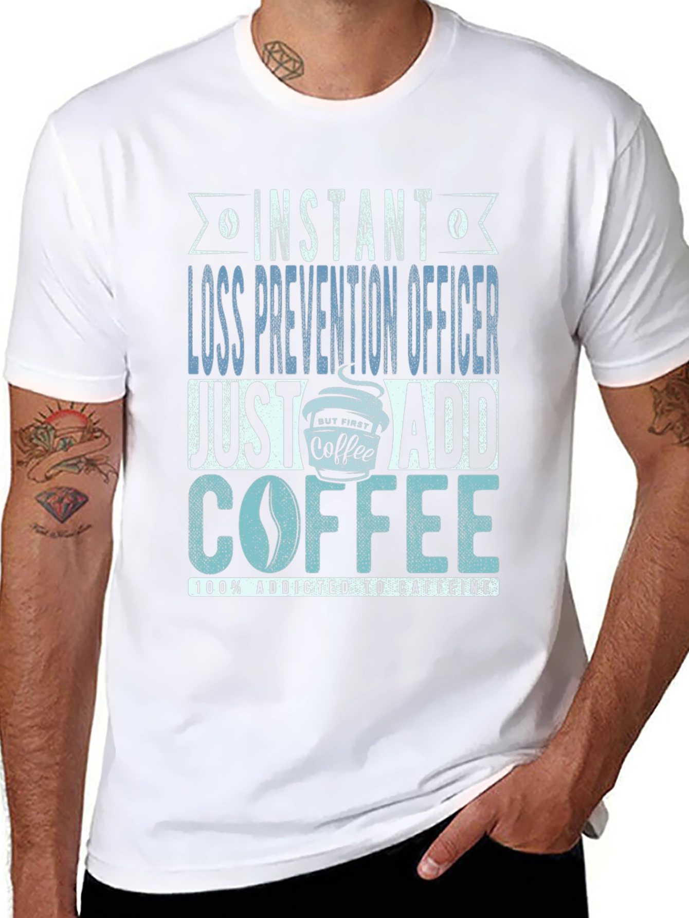 Instant Loss Prevention Officer Coffee Lover T-Shirt