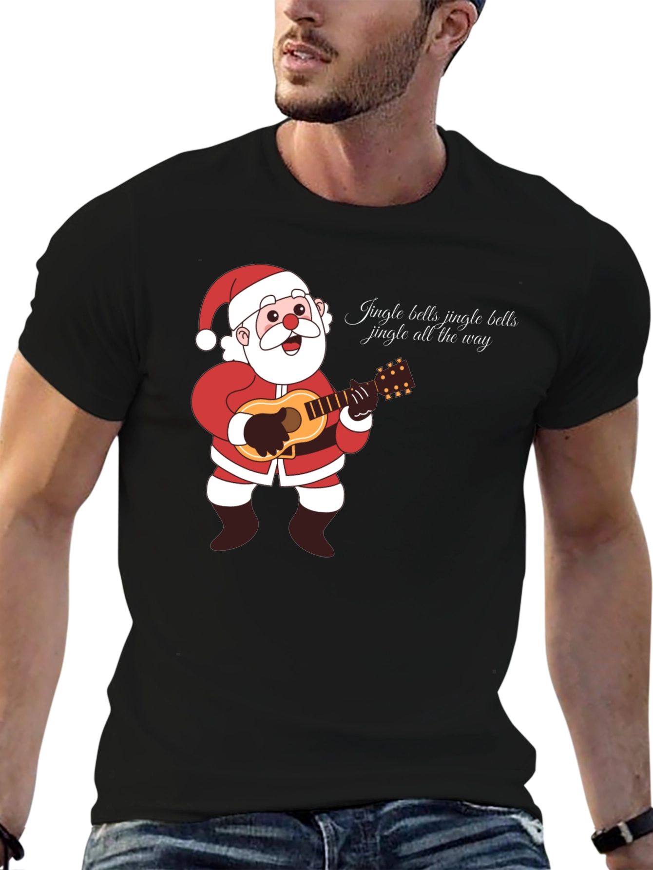 Jingle Bells Santa T-Shirt