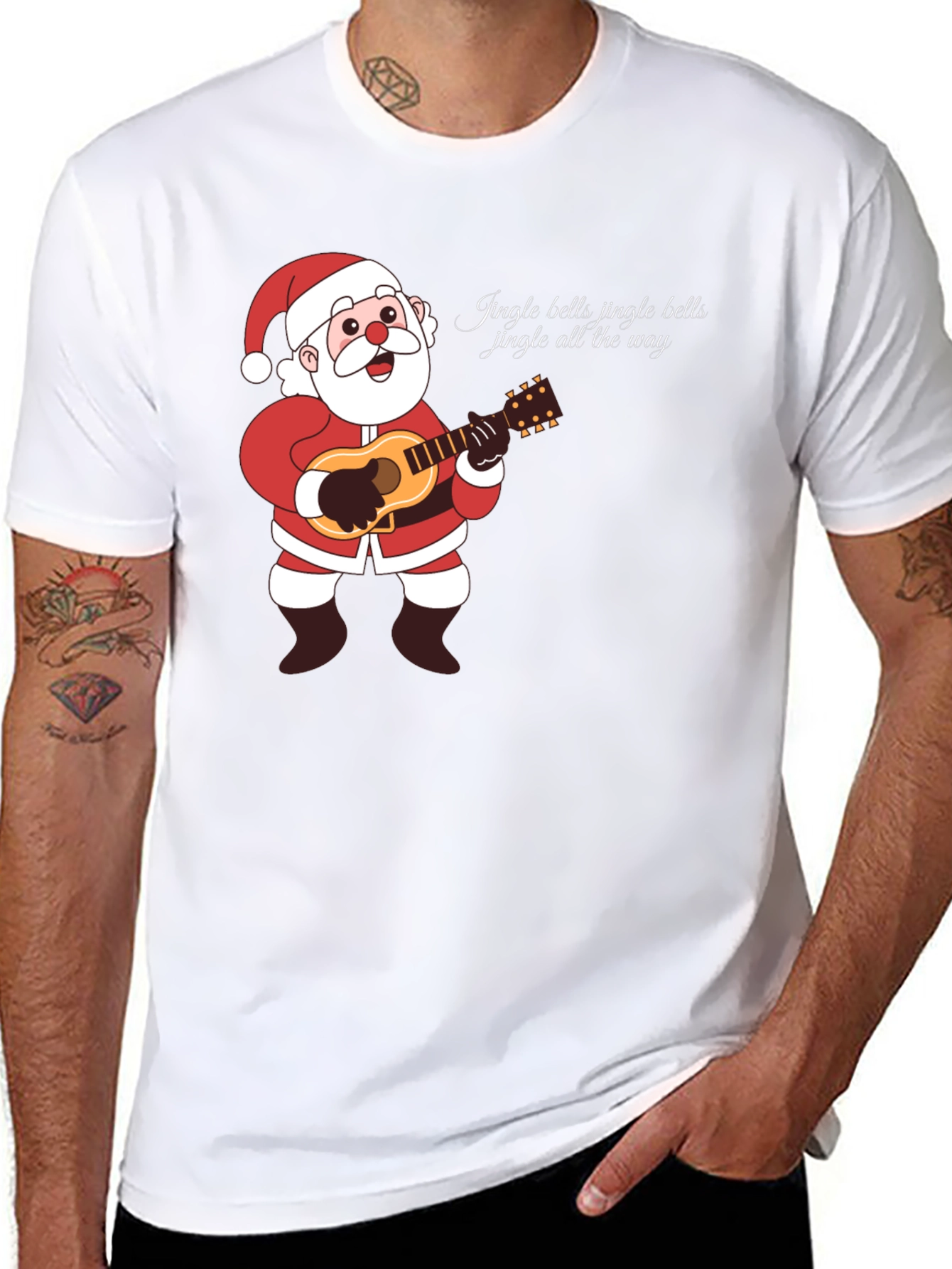 Jingle Bells Santa T-Shirt