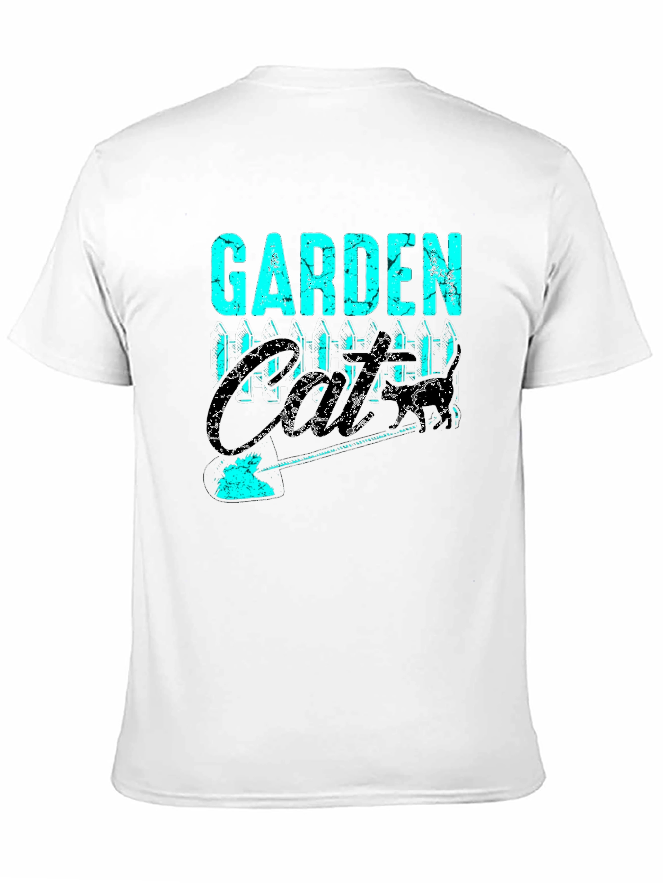 Garden Crew T-Shirt - Black Graphic Tee