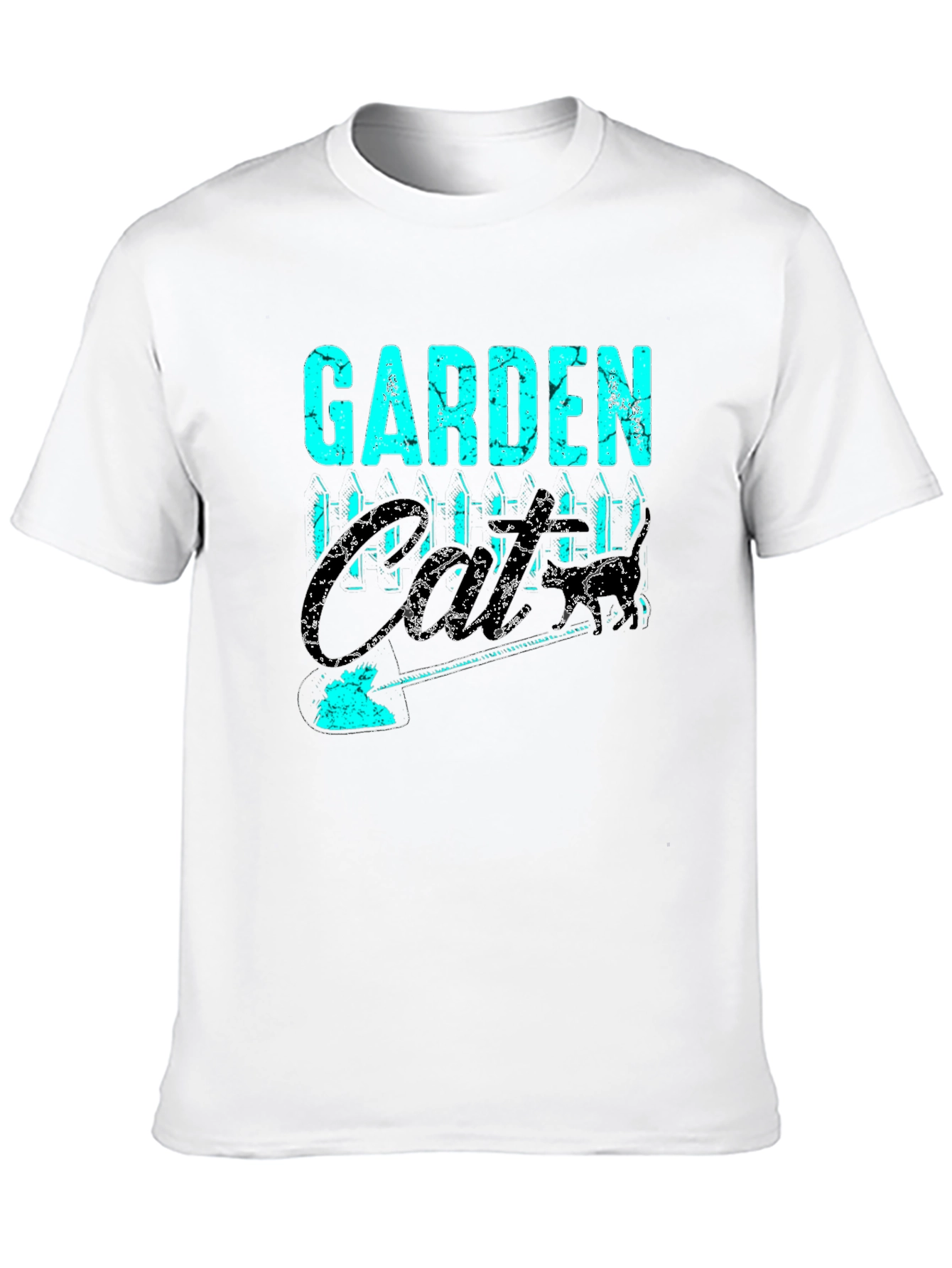 Garden Crew T-Shirt - Black Graphic Tee