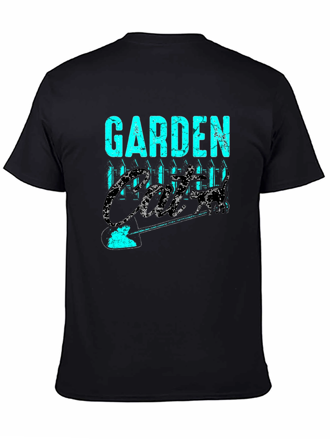 Garden Crew T-Shirt - Black Graphic Tee