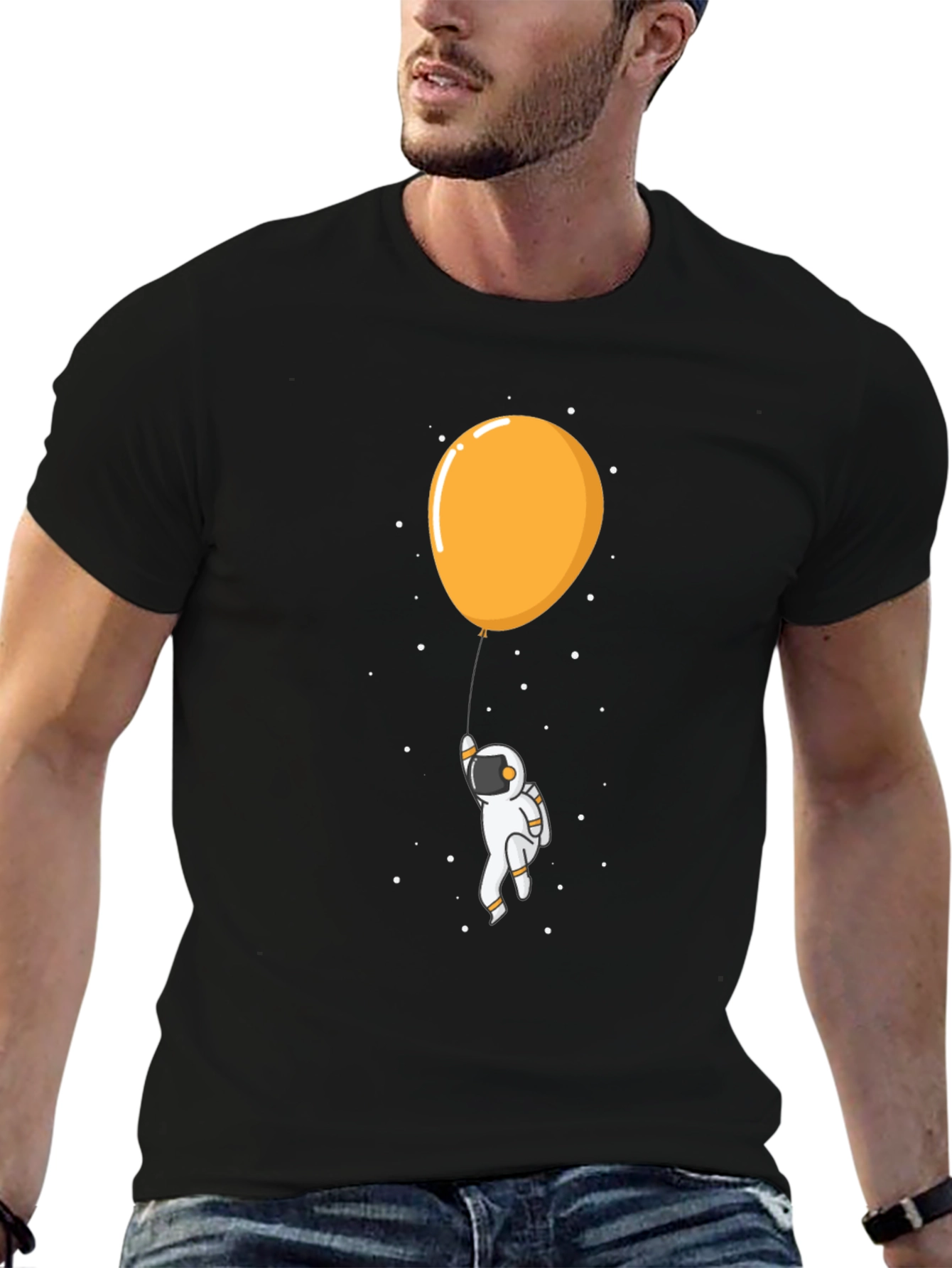 Astronaut Balloon Graphic Tee