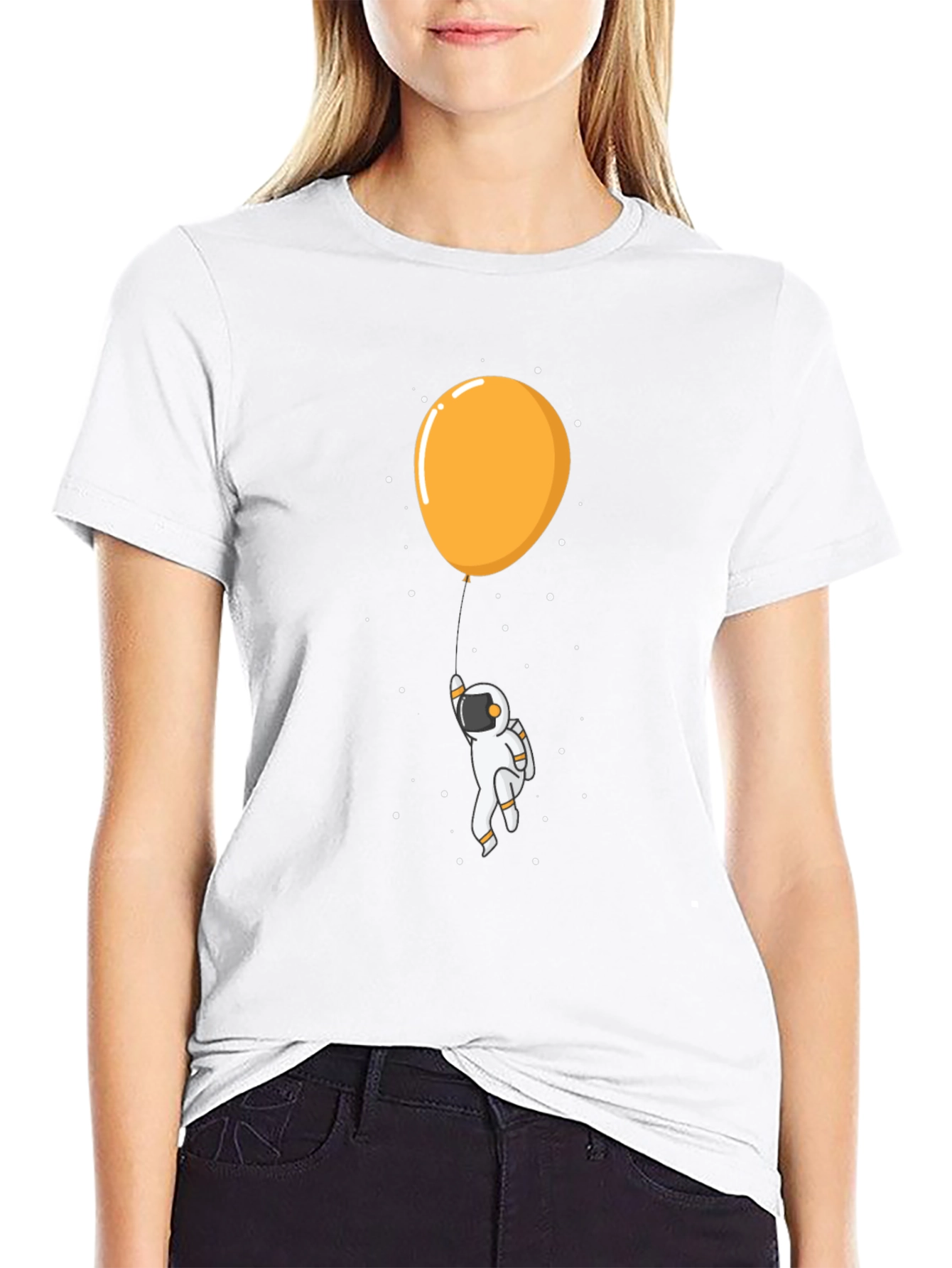 Astronaut Balloon Graphic Tee