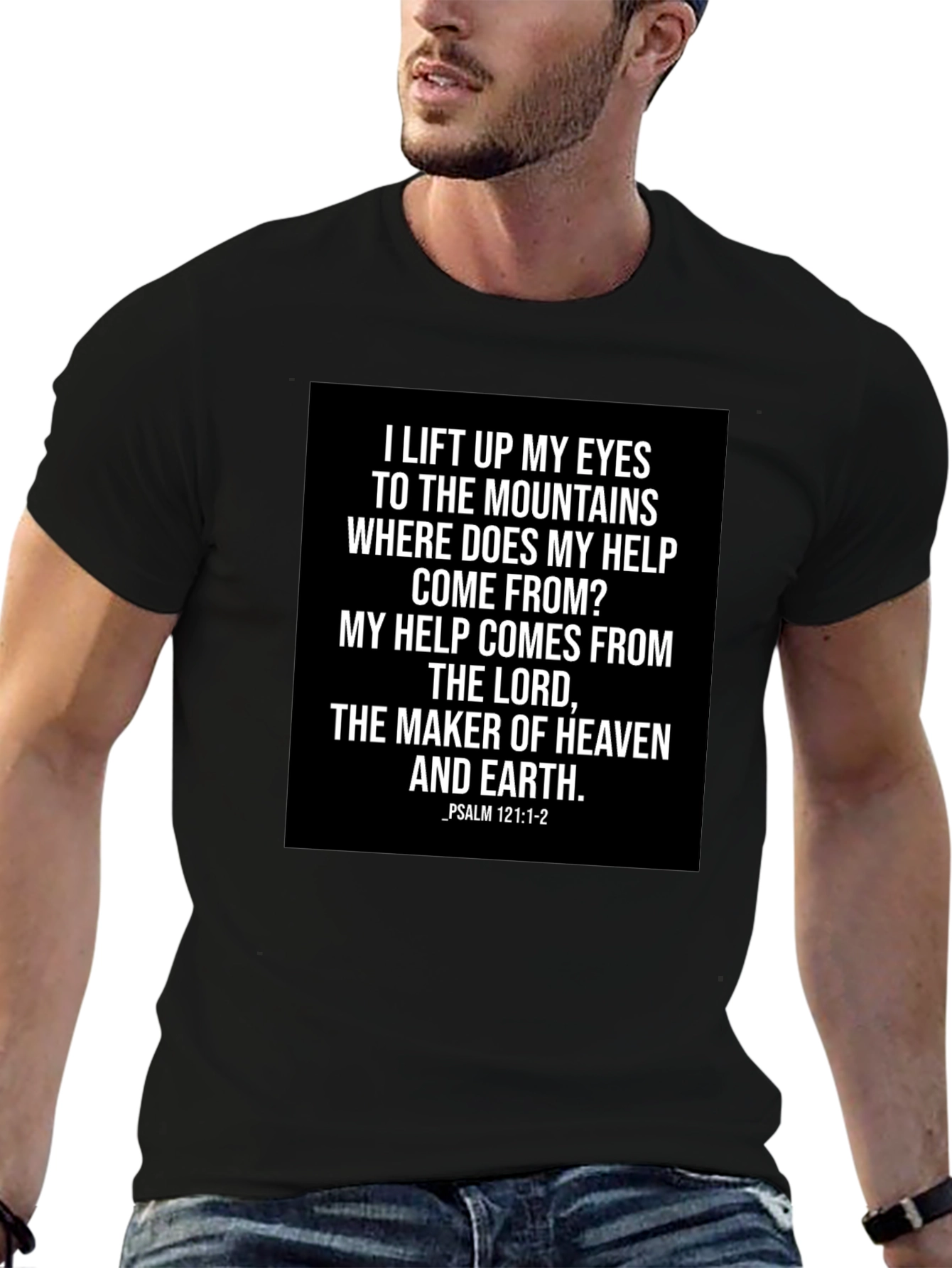 Faith-Based Tee: Psalm 121 Graphic T-Shirt