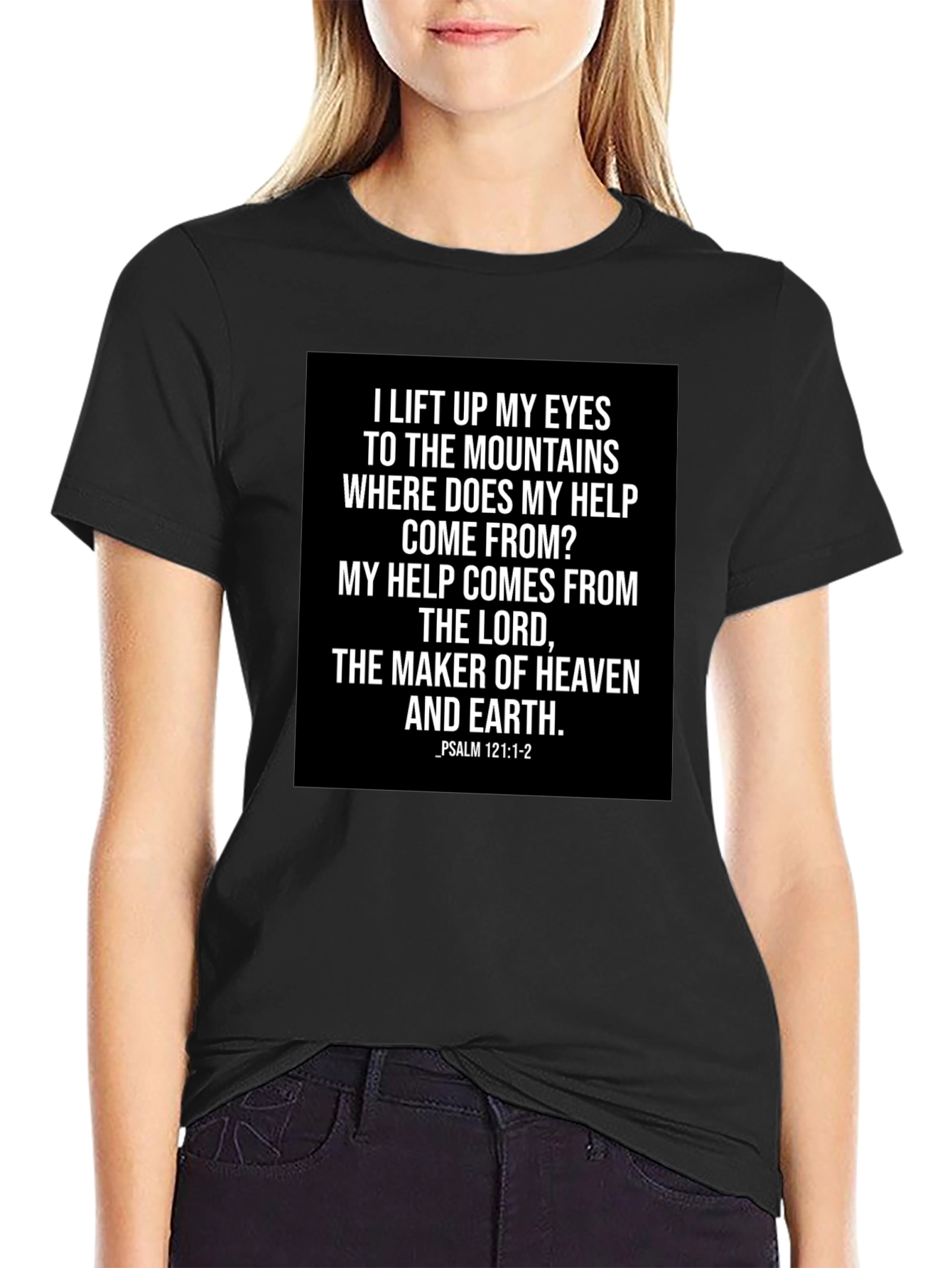 Faith-Based Tee: Psalm 121 Graphic T-Shirt