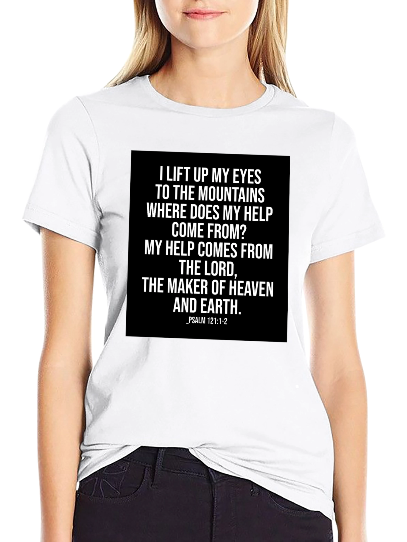 Faith-Based Tee: Psalm 121 Graphic T-Shirt