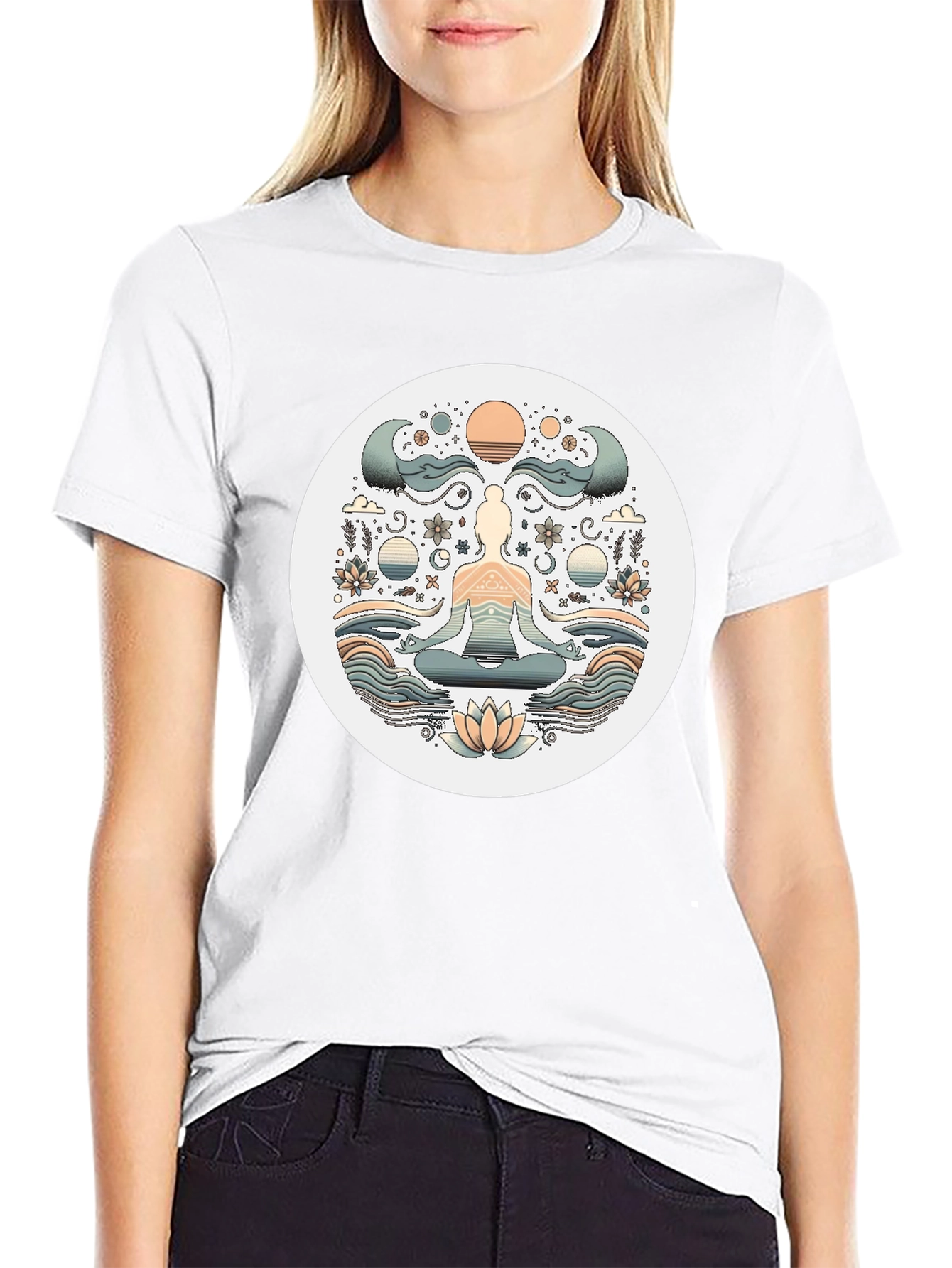 Meditative Lotus T-Shirt