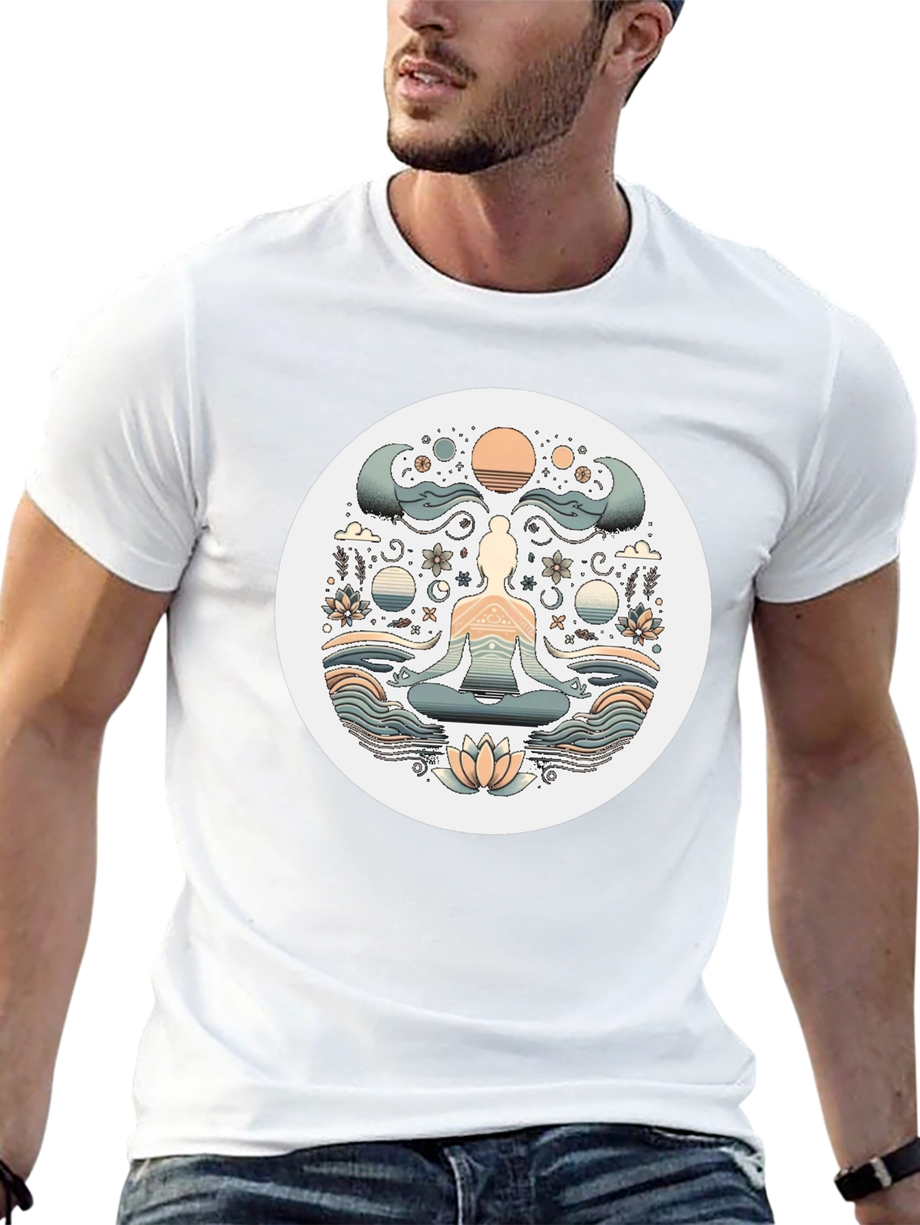 Meditative Lotus T-Shirt