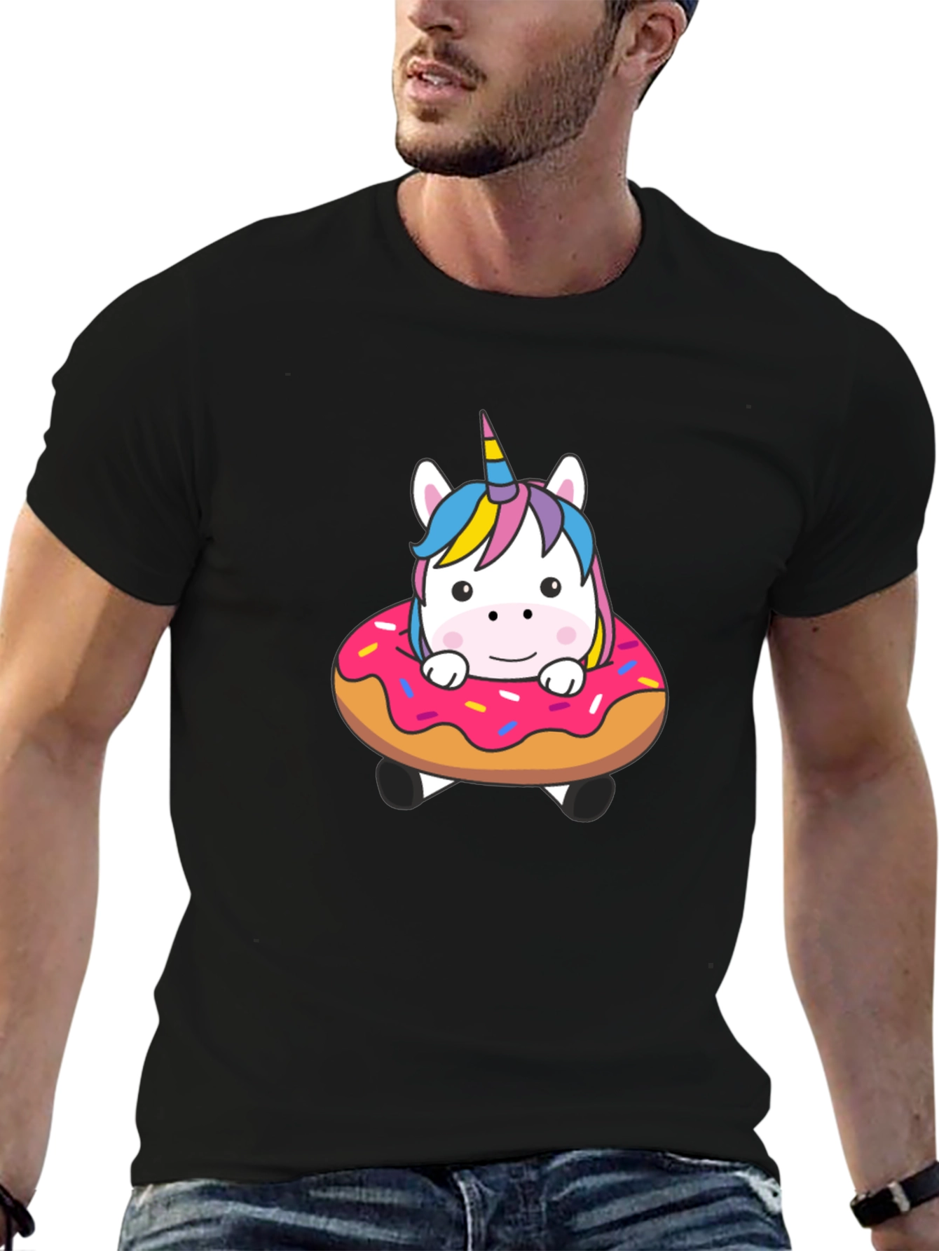 Unicorn Donut T-Shirt - Sweet Style