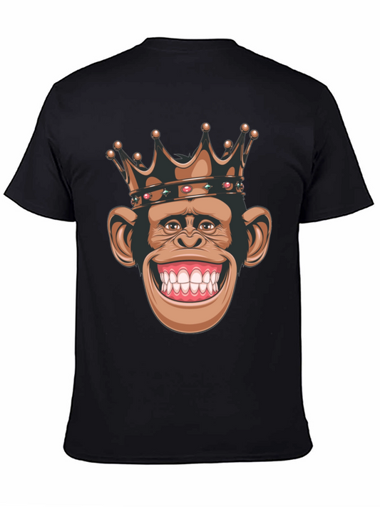 Monkey King Graphic Tee - Unisex Black T-Shirt