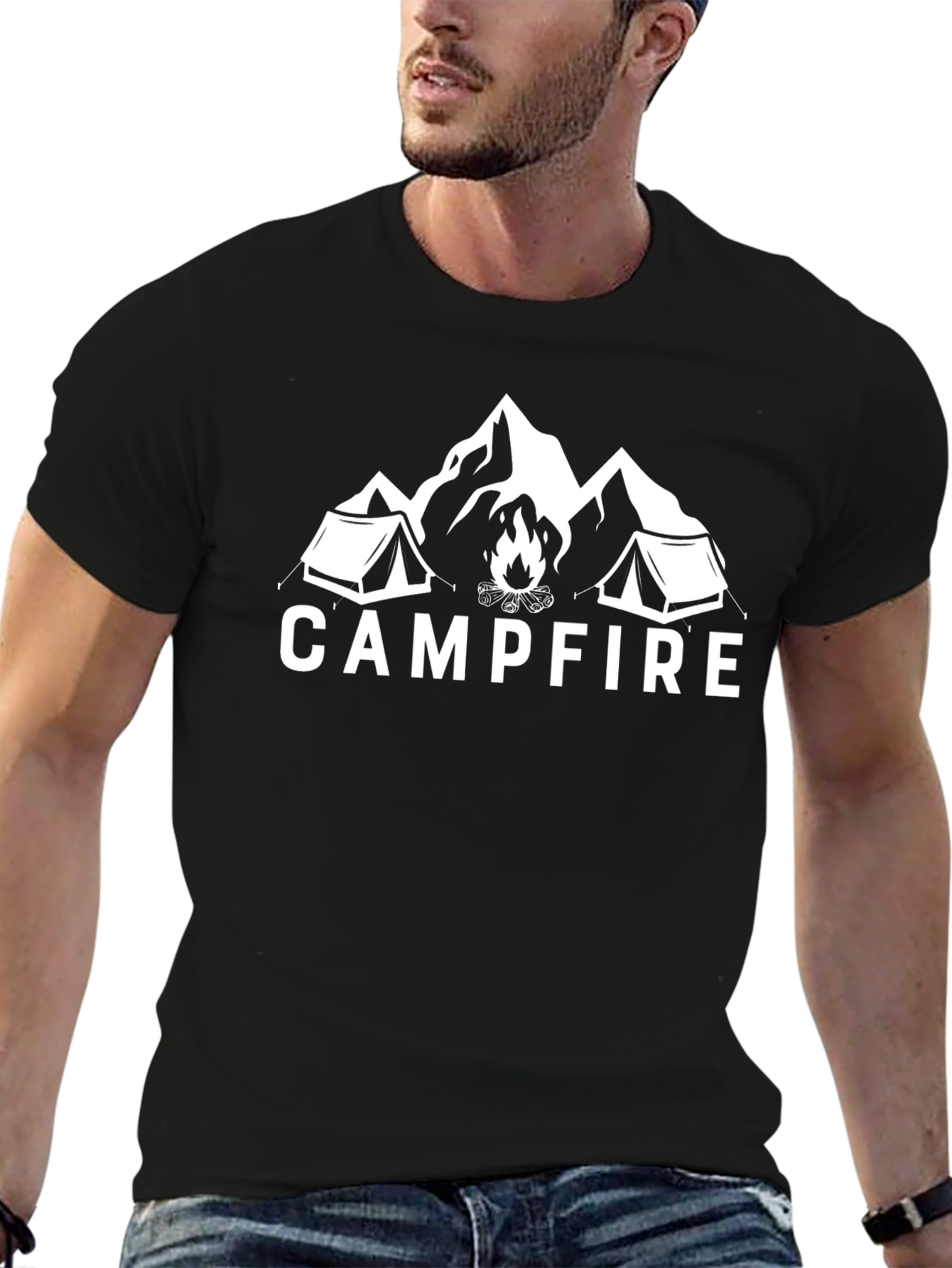 Campfire Graphic Tee - Adventure Ready!