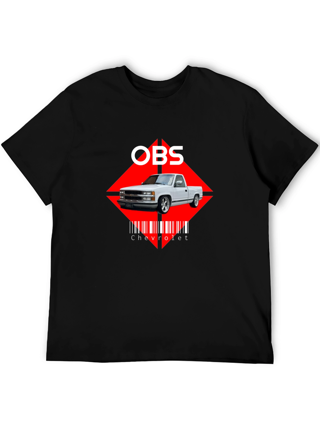 OBS Chevrolet Truck Black Graphic Tee