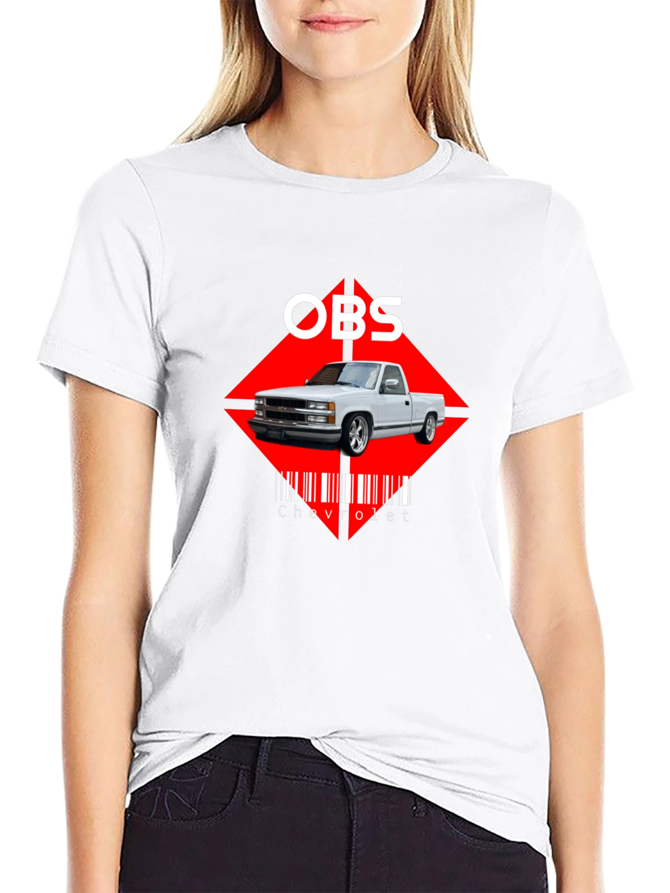 OBS Chevrolet Truck Black Graphic Tee