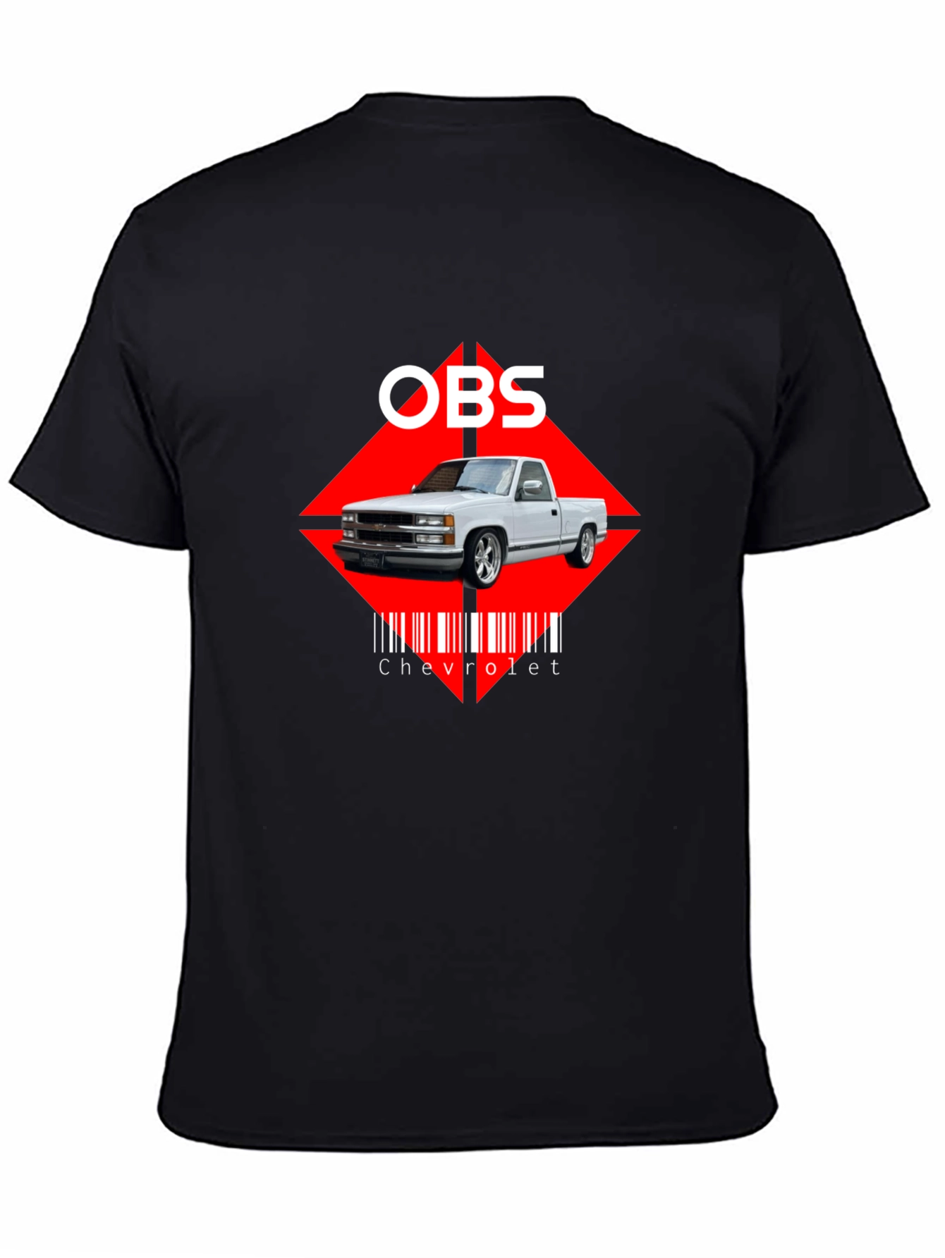 OBS Chevrolet Truck Black Graphic Tee