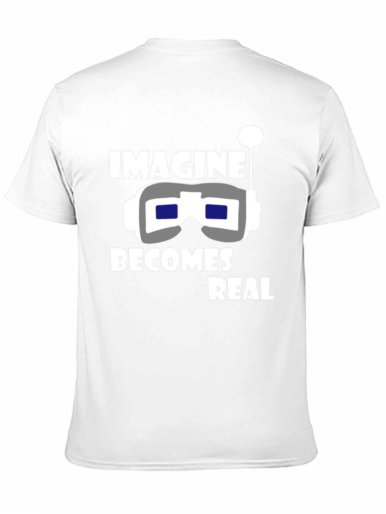 Imagine Becomes Real Black T-Shirt
